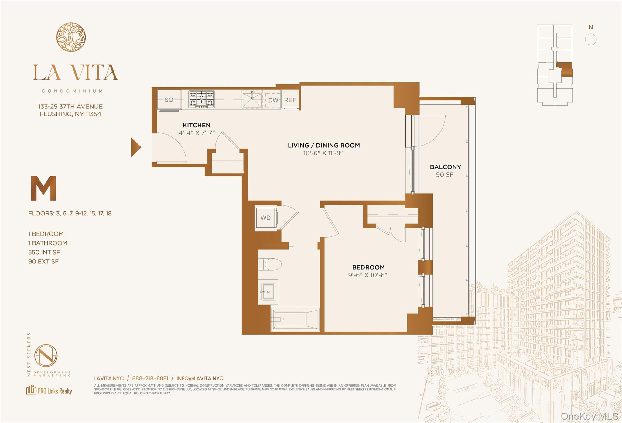 133-25 37 Avenue # 7M, Flushing, NY 11354