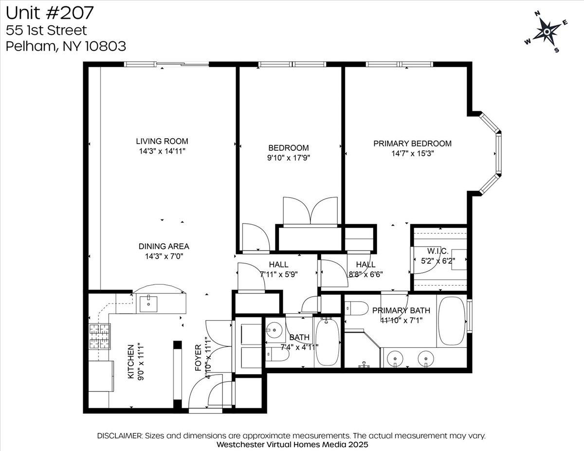 55 1st Street # 207, Pelham, NY 10803