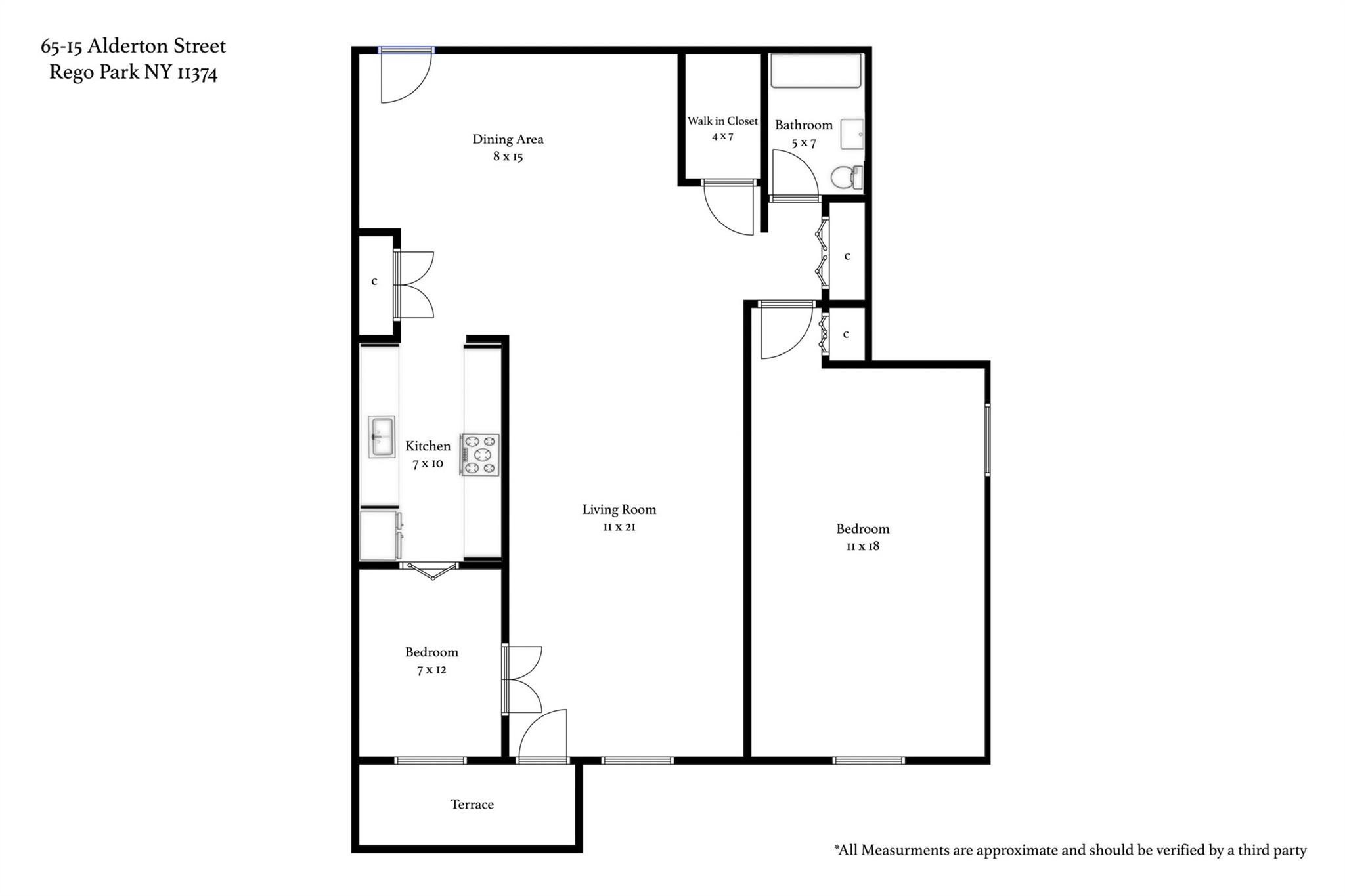 65-15 Alderton Street # 2C, Rego Park, NY 11374