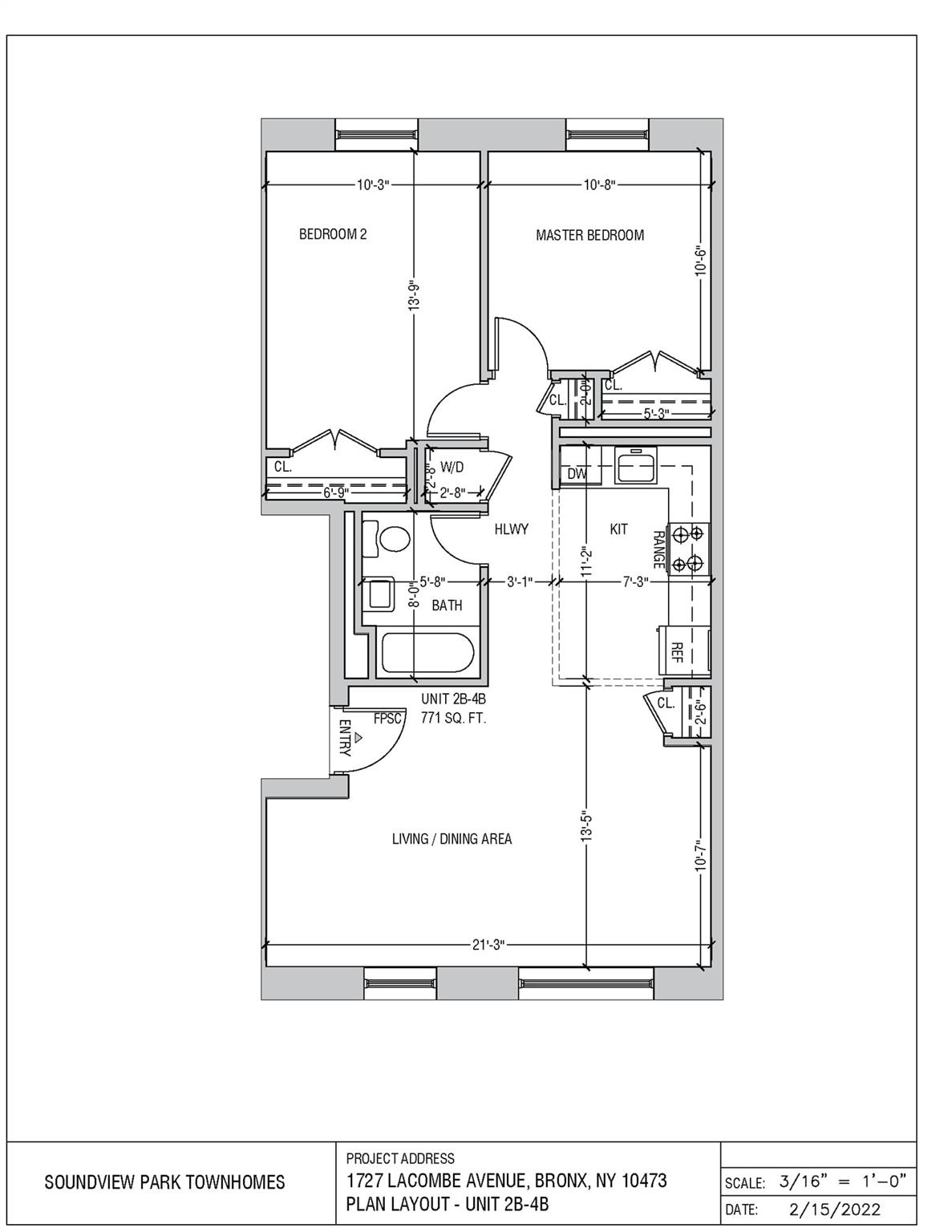 1727 Lacombe Avenue # 3B, Bronx, NY 10473