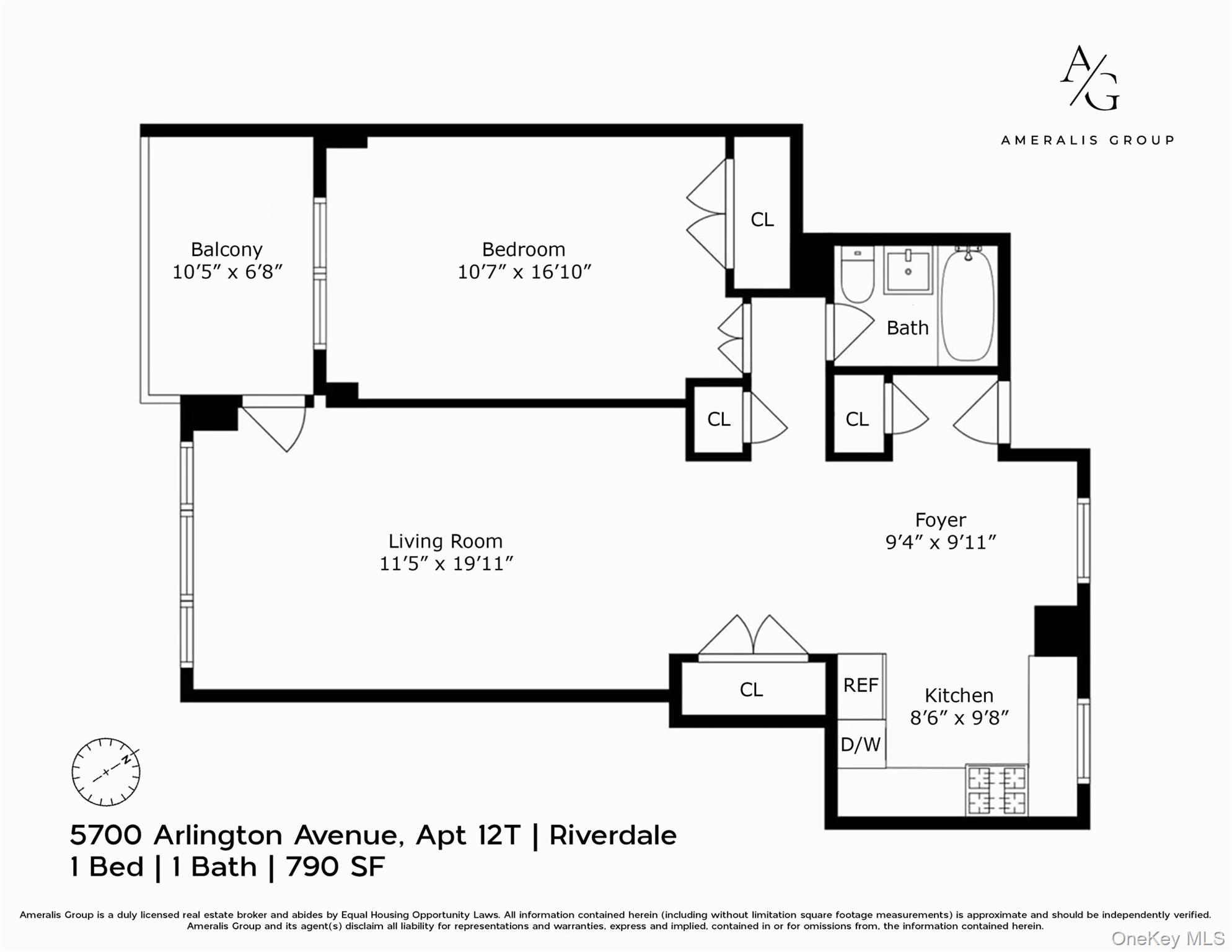 5700 Arlington Avenue # 12T, Bronx, NY 10471