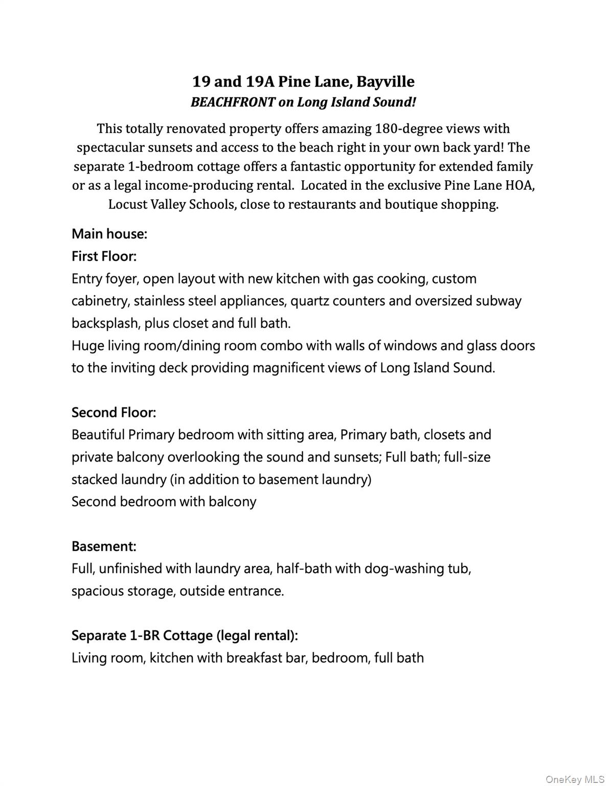 19 Pine Lane, Bayville, NY 11709