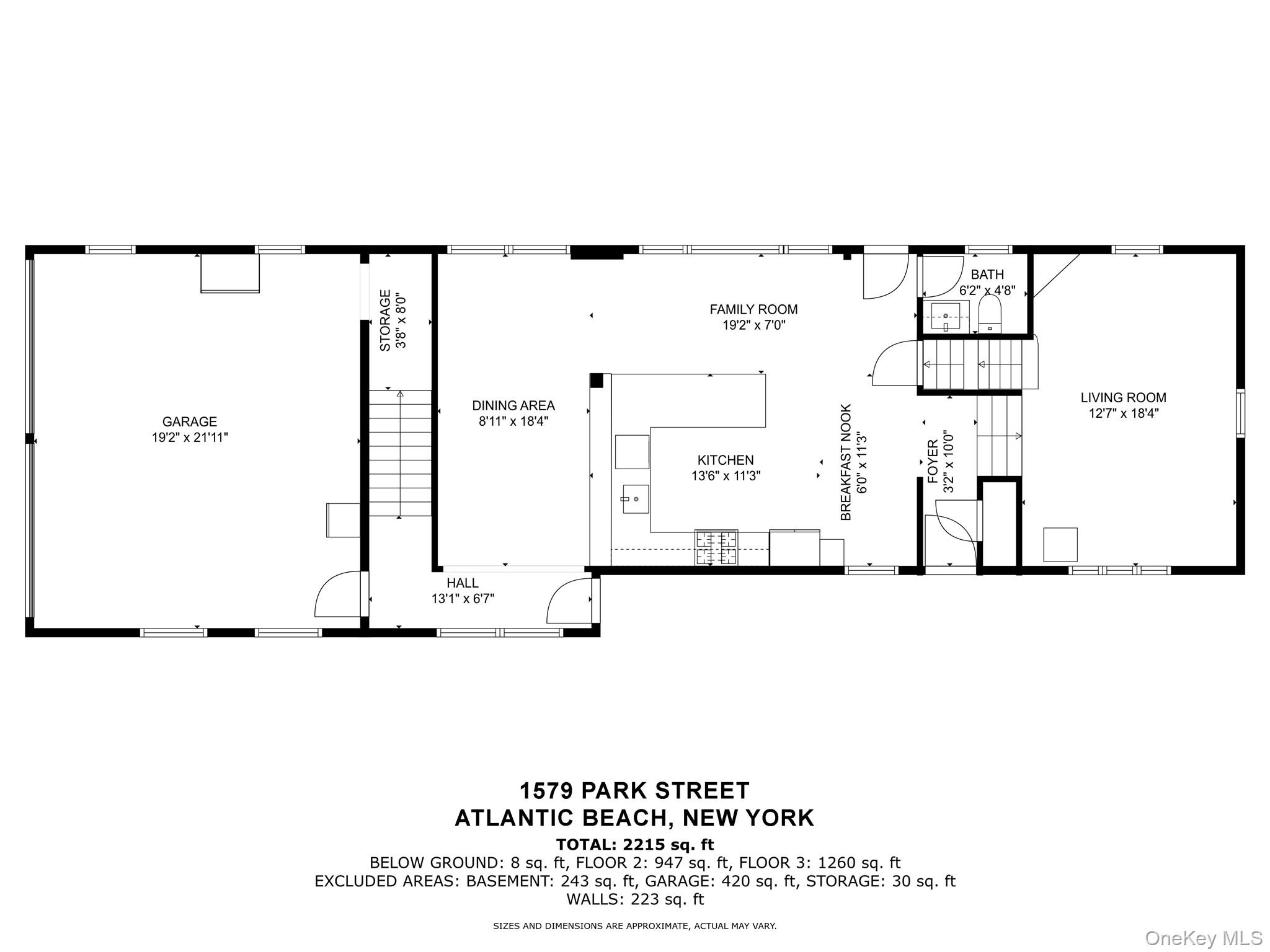 1579 Park Street, Atlantic Beach, NY 11509