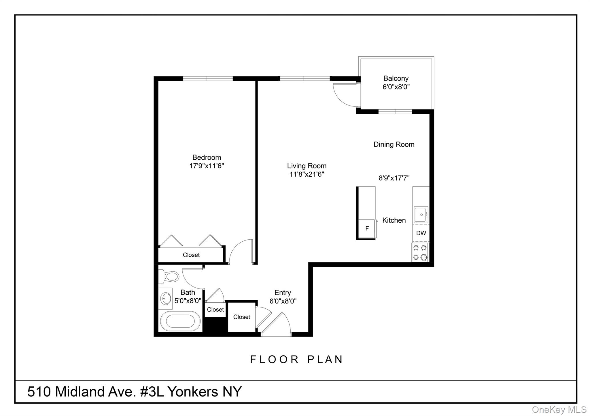 510 Midland Avenue # 3L, Yonkers, NY 10704