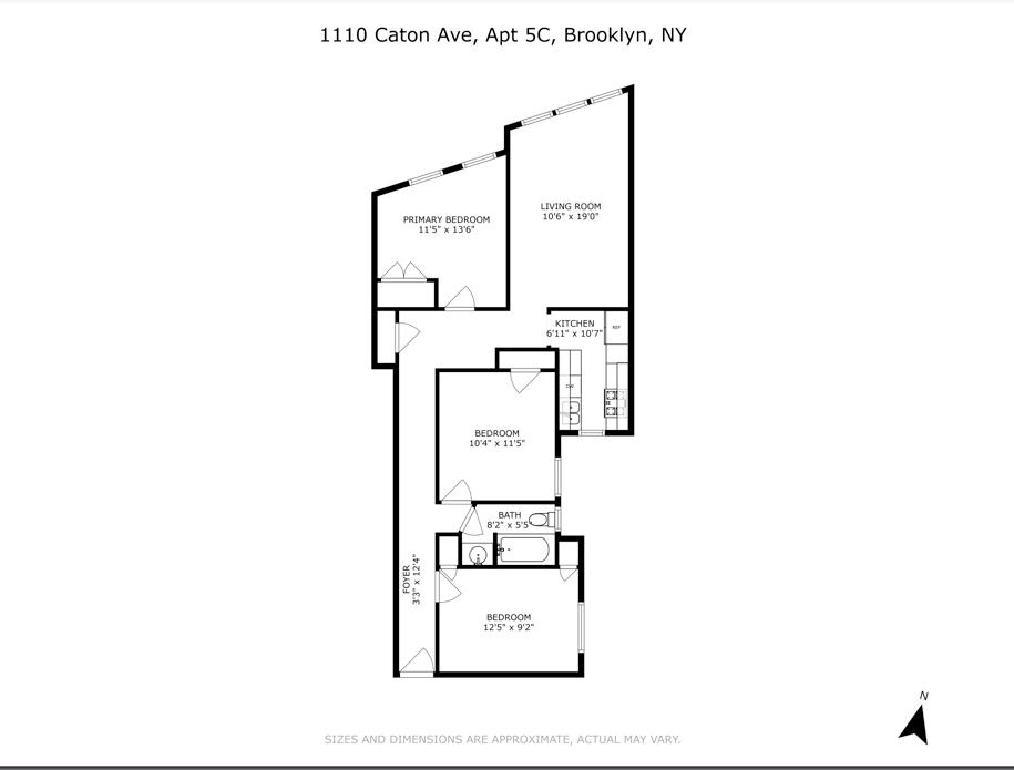 1110 Caton Avenue # 5C, Brooklyn, NY 11218