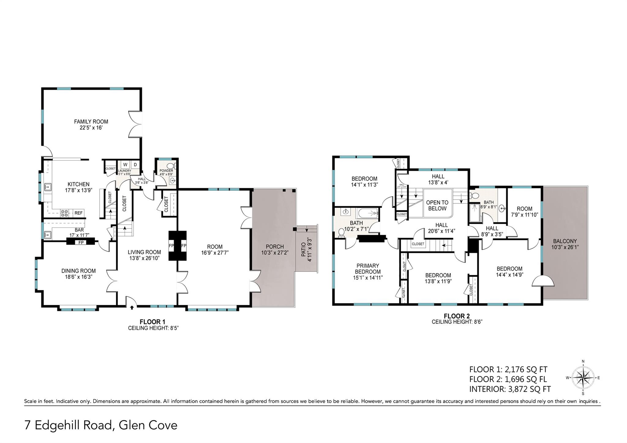 7 Edgehill Road, Glen Cove, NY 11542