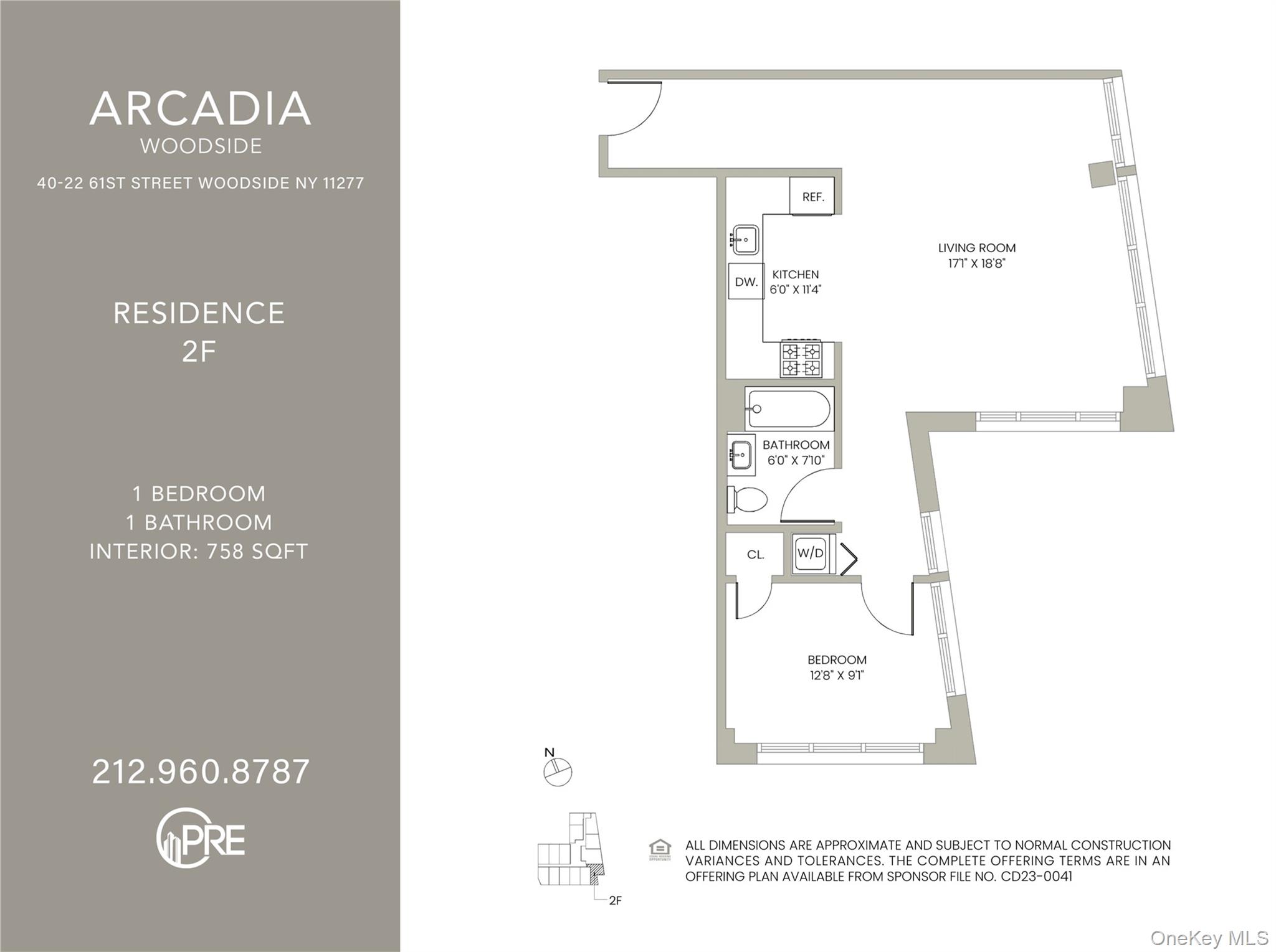 40-22 61st street # 2F, Woodside, NY 10377