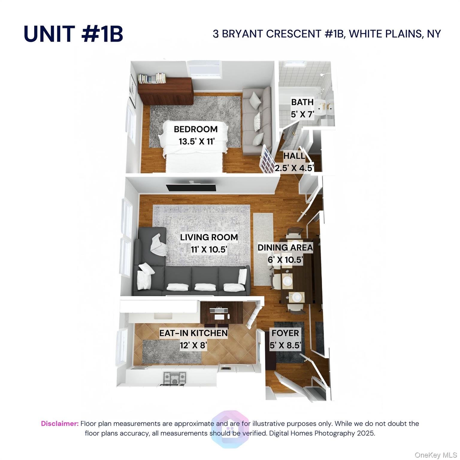 3 Bryant Crescent # 1B, White Plains, NY 10605