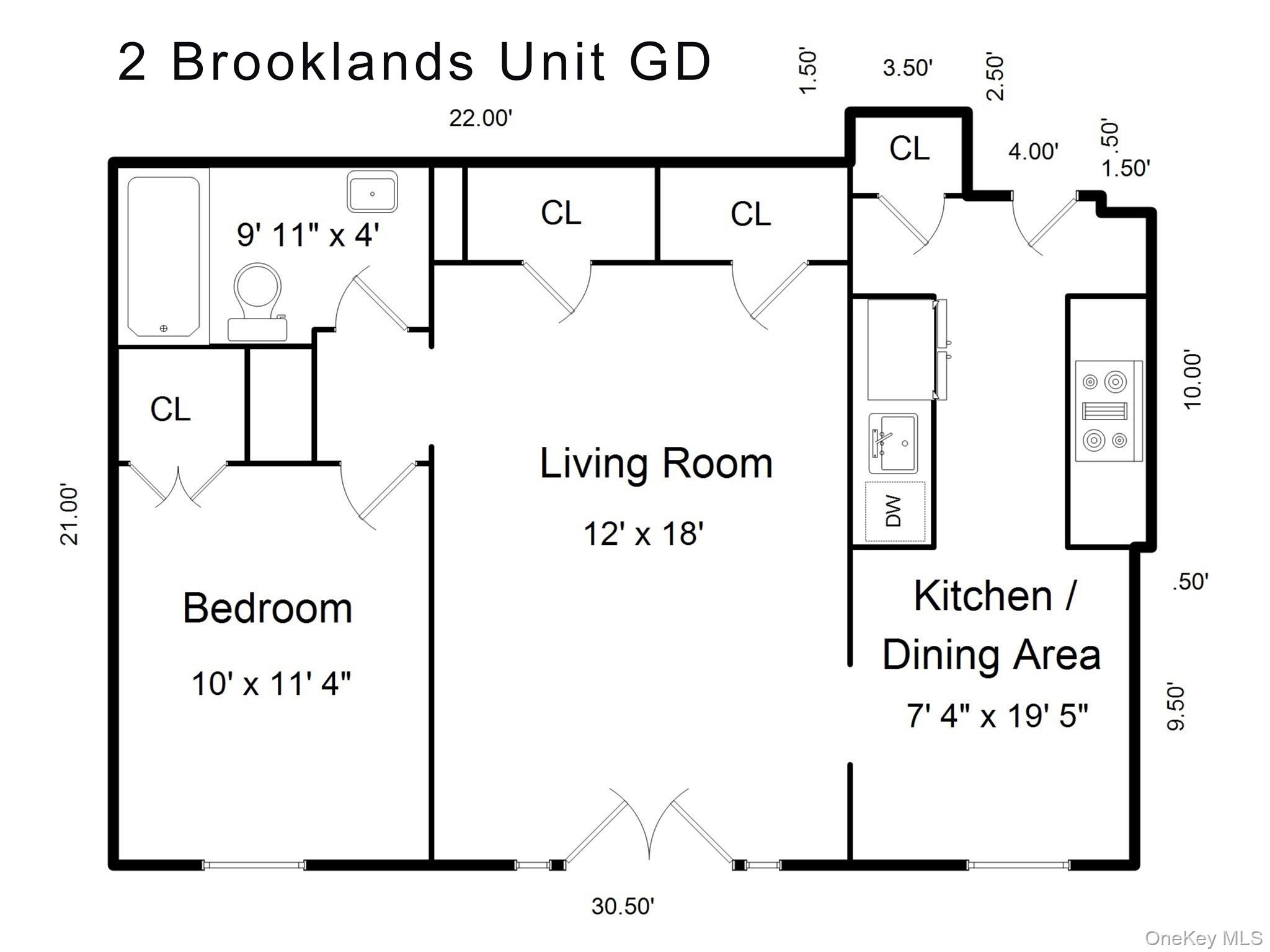 2 Brooklands # GD, Bronxville, NY 10708