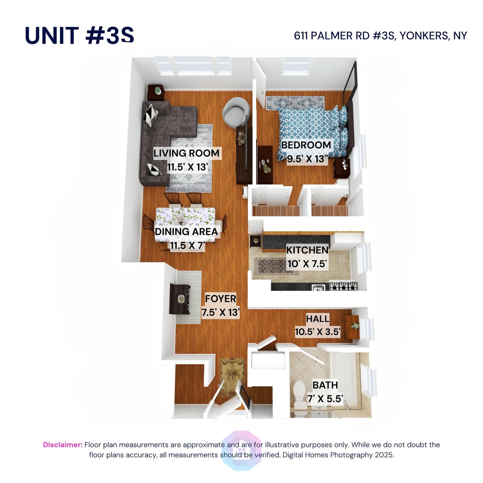 611 Palmer Road # 3S, Yonkers, NY 10701