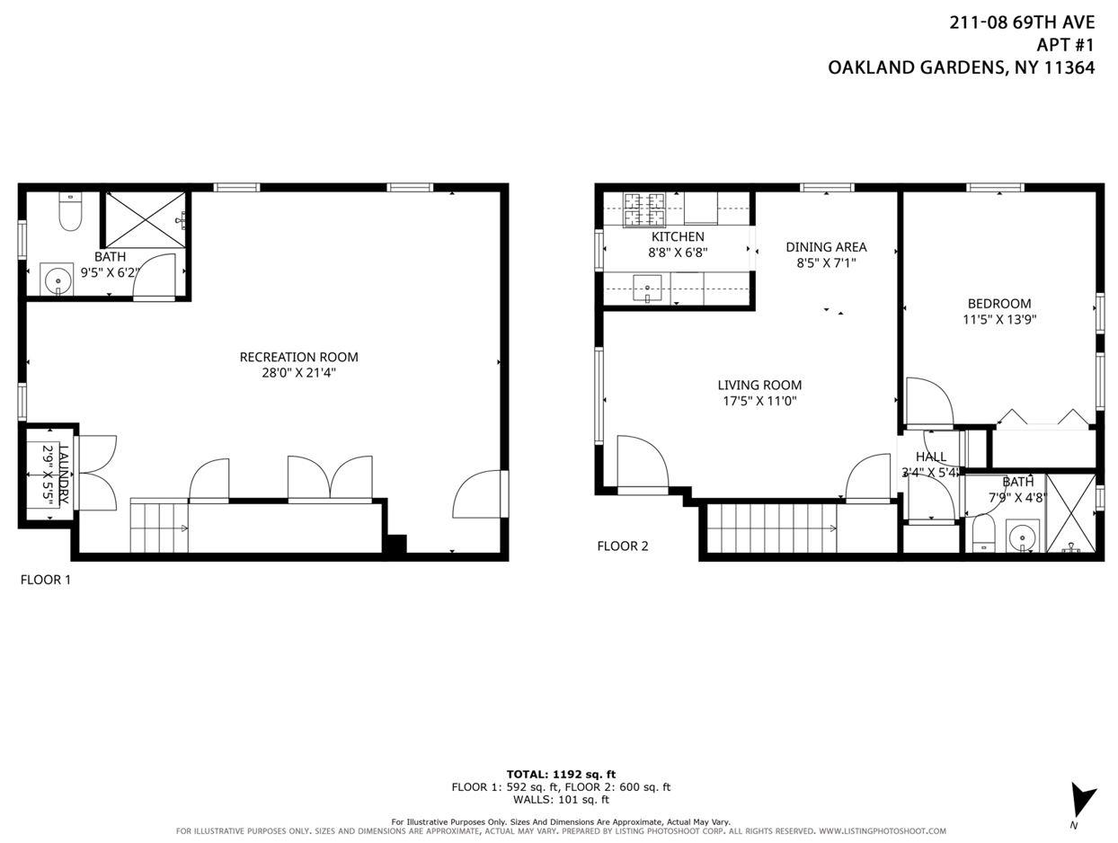 211-08 69th Avenue # 1A, Oakland Gardens, NY 11364