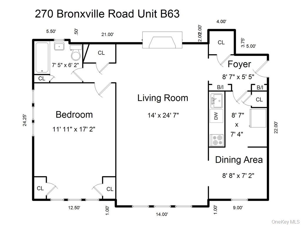 270 Bronxville Road # B63, Bronxville, NY 10708