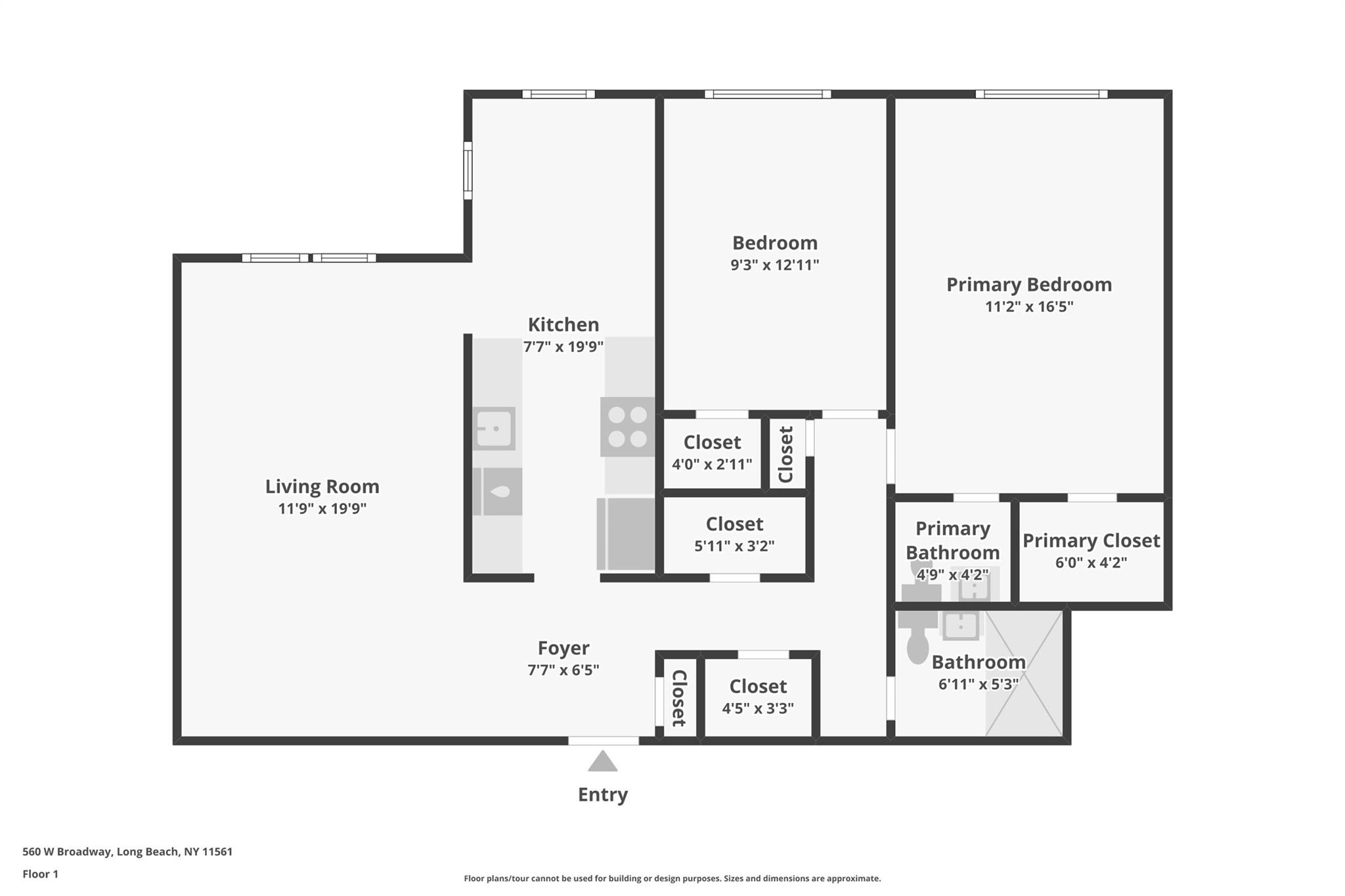560 W Broadway # 1G, Long Beach, NY 11561