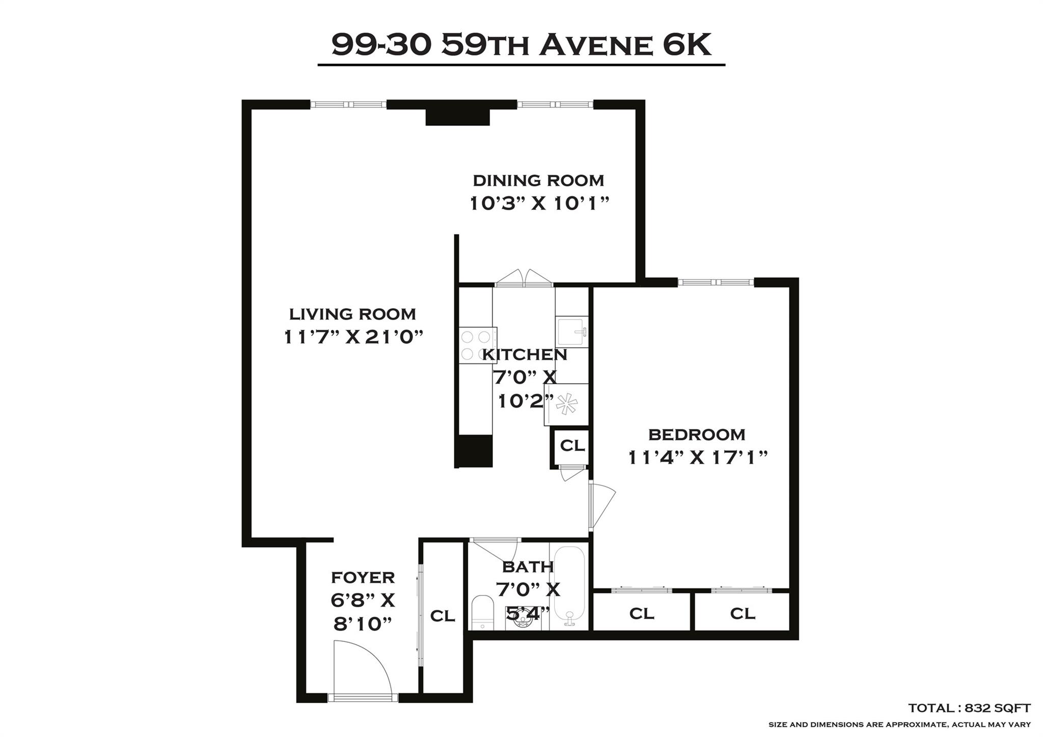 99-30 59th Avenue # 6K, Corona, NY 11368