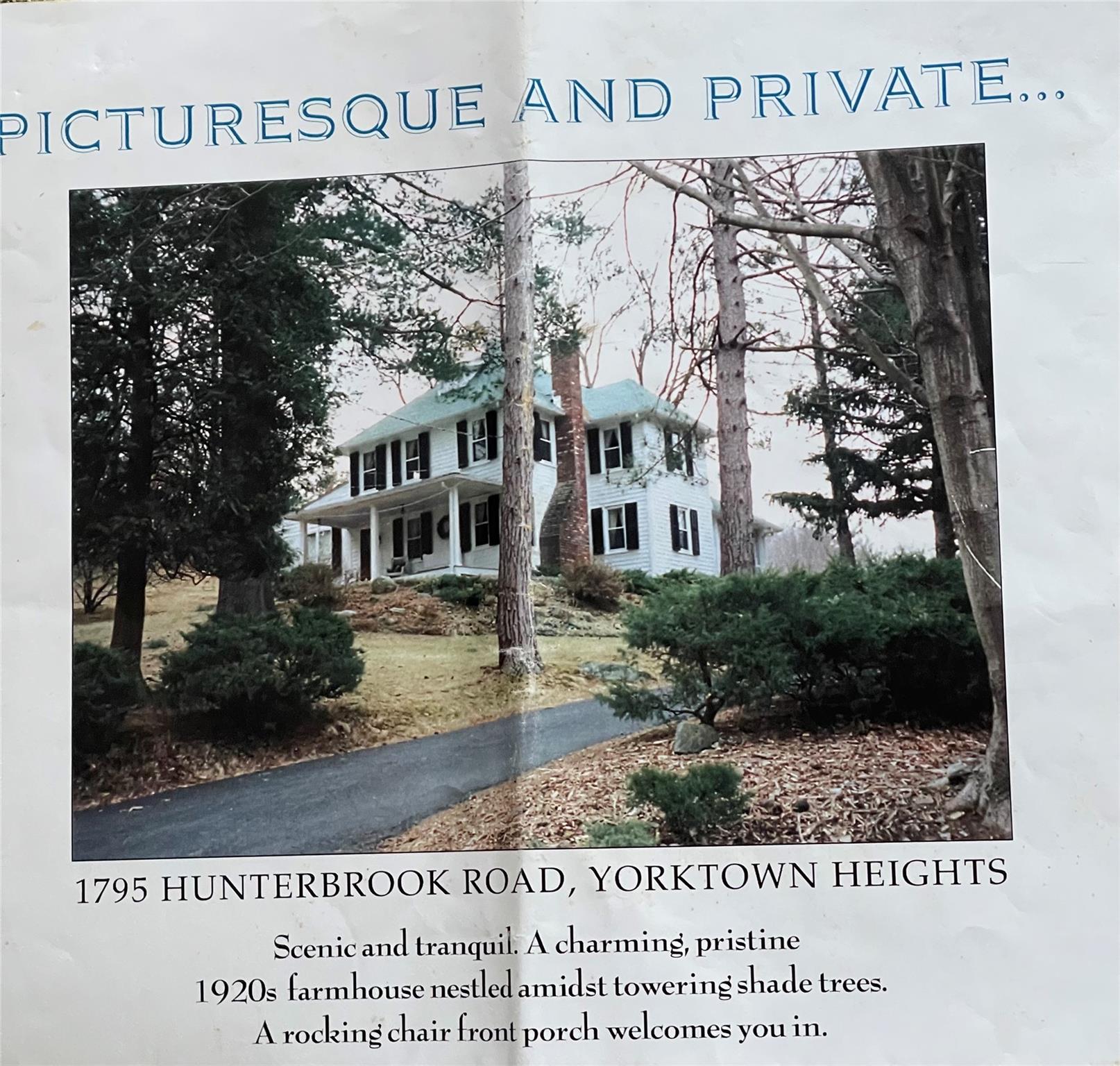 1795 Hunterbrook Road, Yorktown Heights, NY 10598