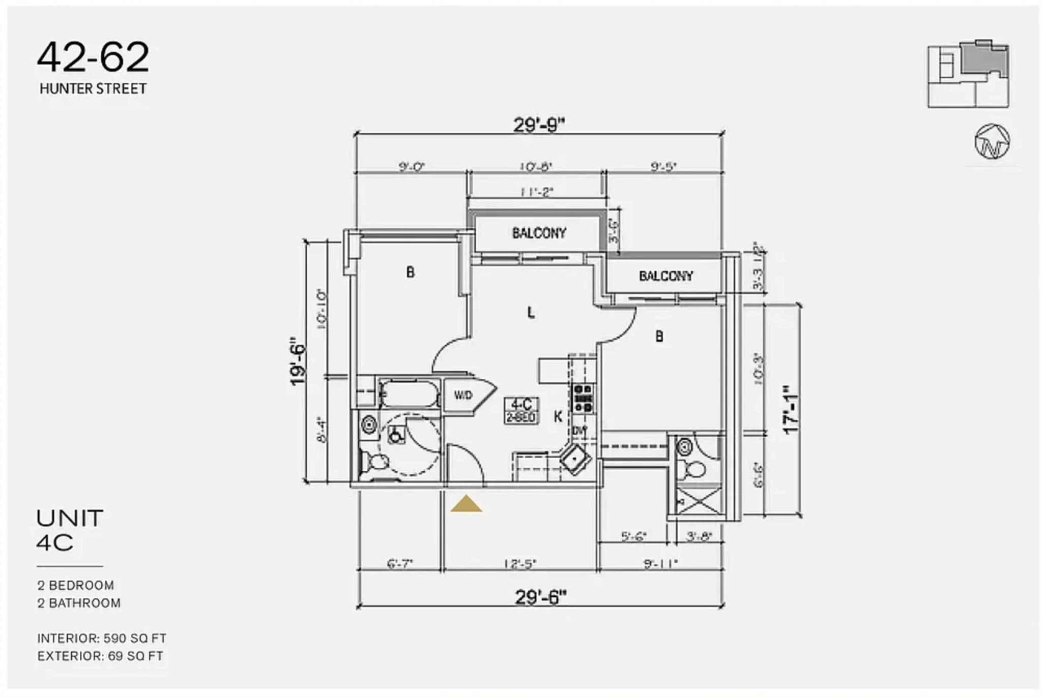 4262 Hunter Street # 3C, Long Island City, NY 11101
