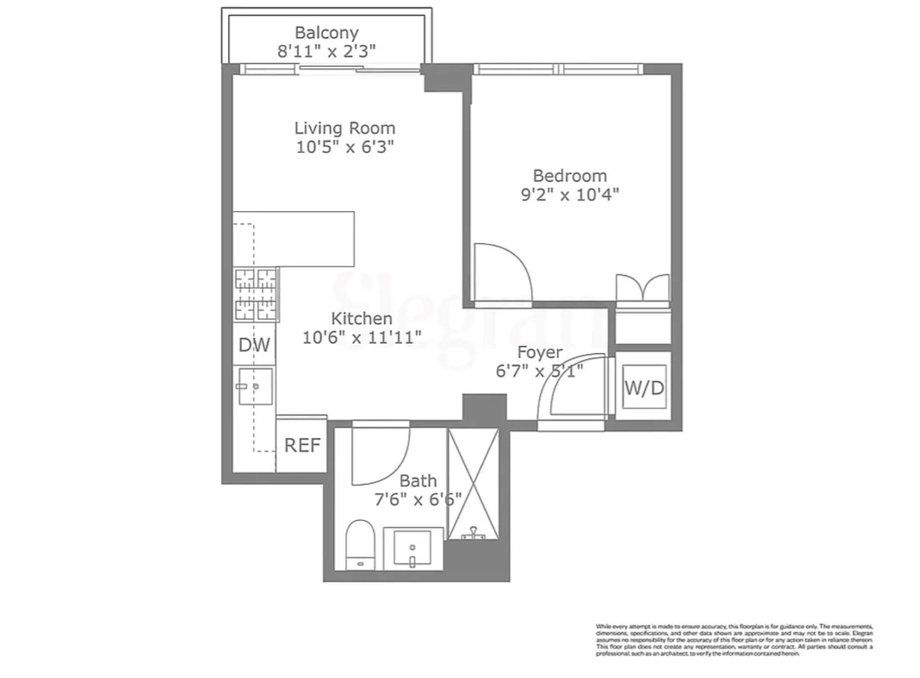 4262 Hunter Street # 4B, Long Island City, NY 11101