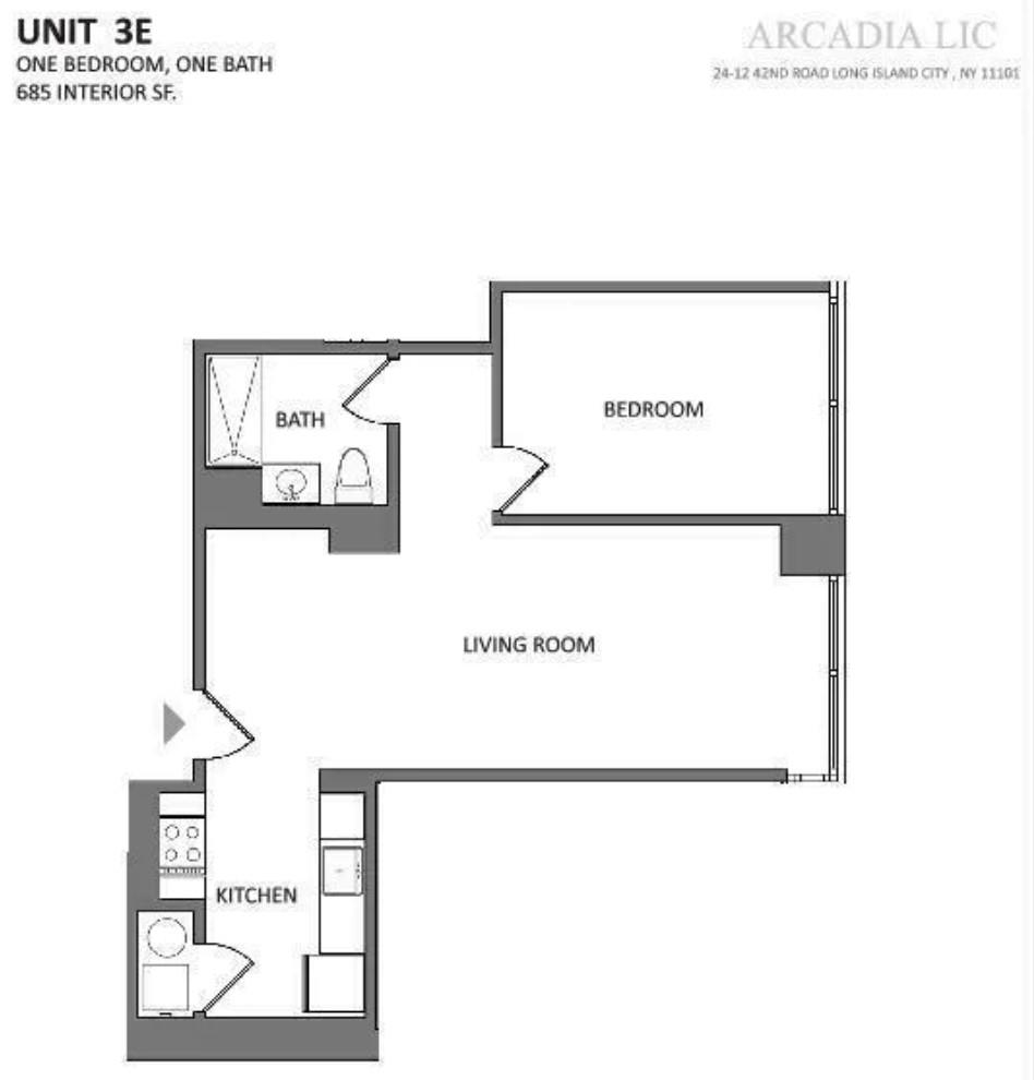 2412 42nd Road # 3E, Long Island City, NY 11101