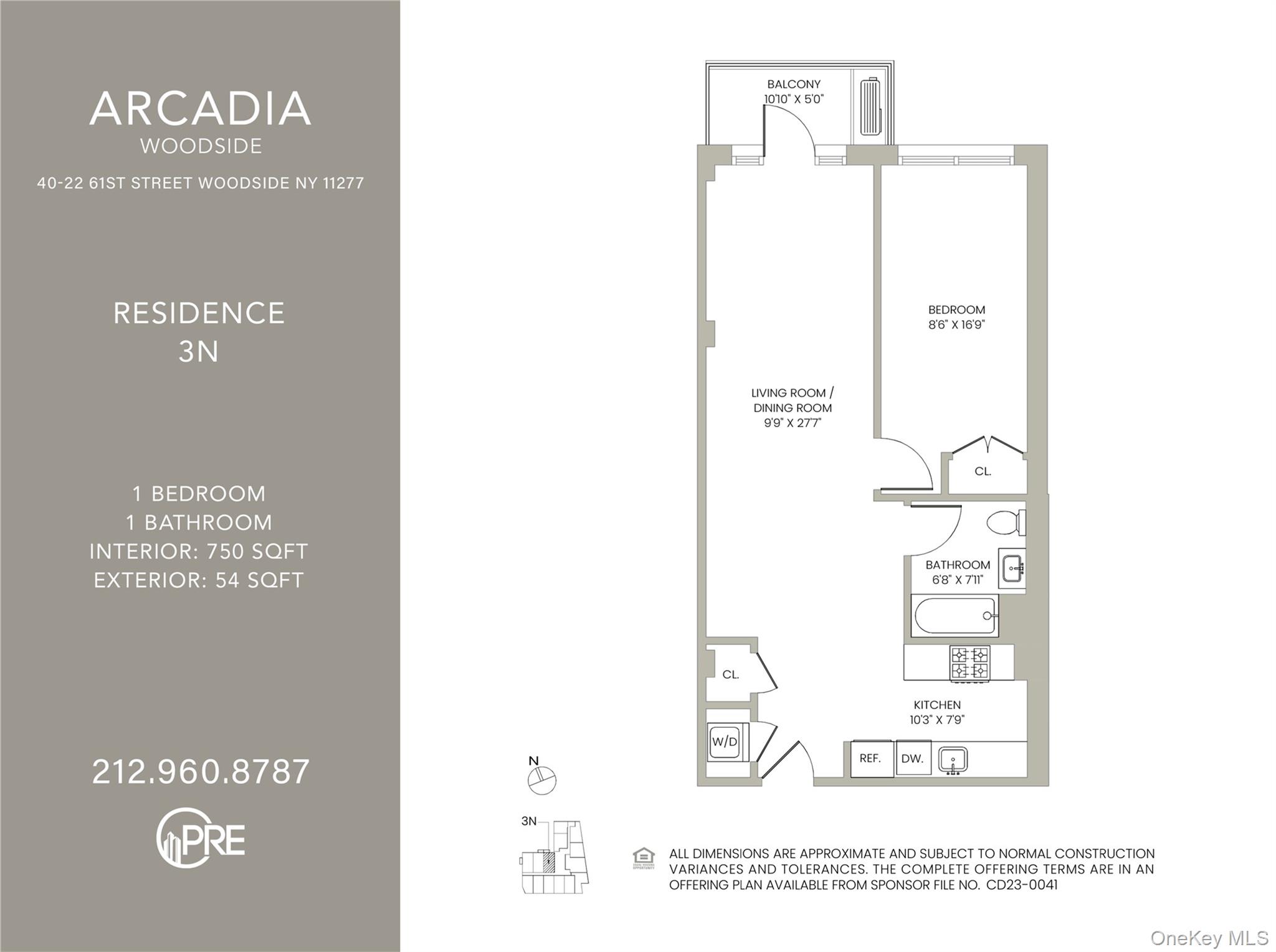 40-22 61sts Street # 3N, Woodside, NY 11377