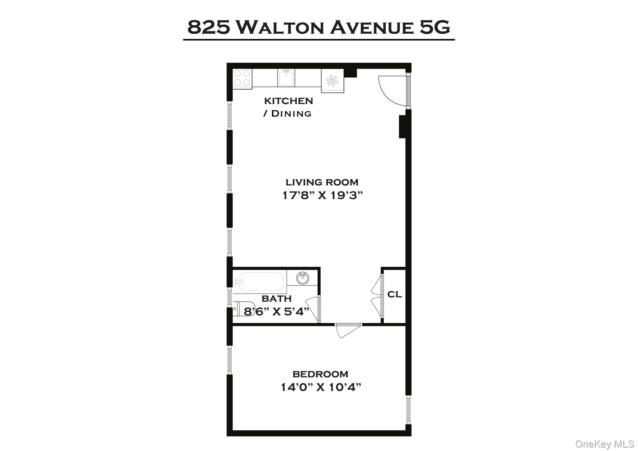 825 Walton Avenue # 5G, Bronx, NY 10451