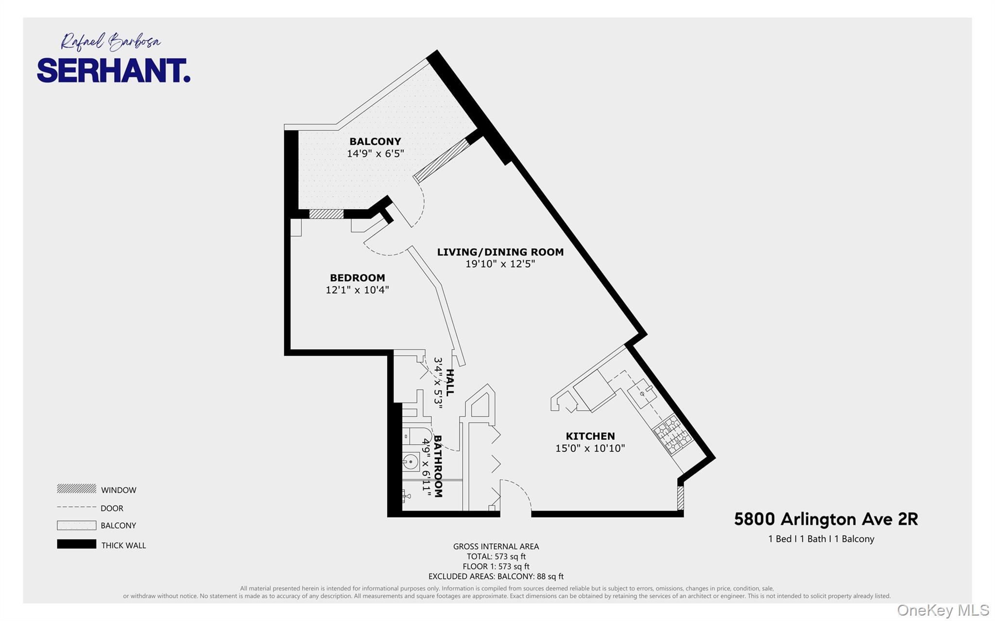 5800 Arlington Avenue # 2R, Bronx, NY 10471