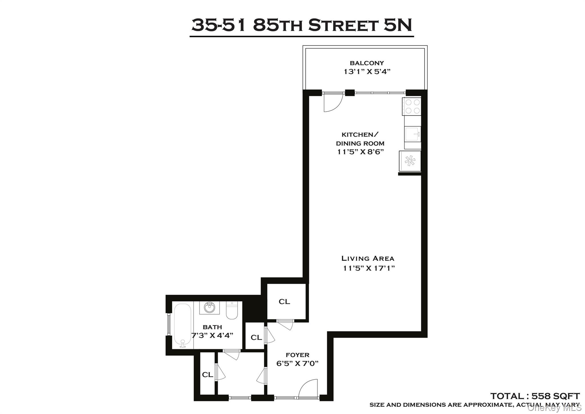 35-51 85th Street # 5N, Jackson Heights, NY 11372