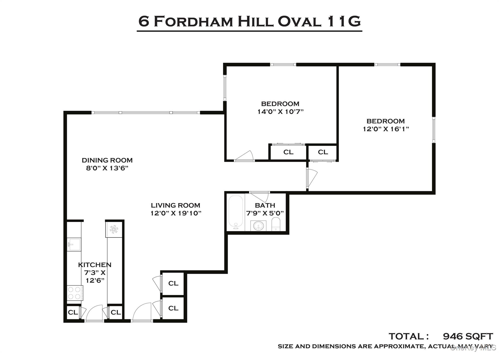 6 Fordham Hill Oval # 11G, Bronx, NY 10468