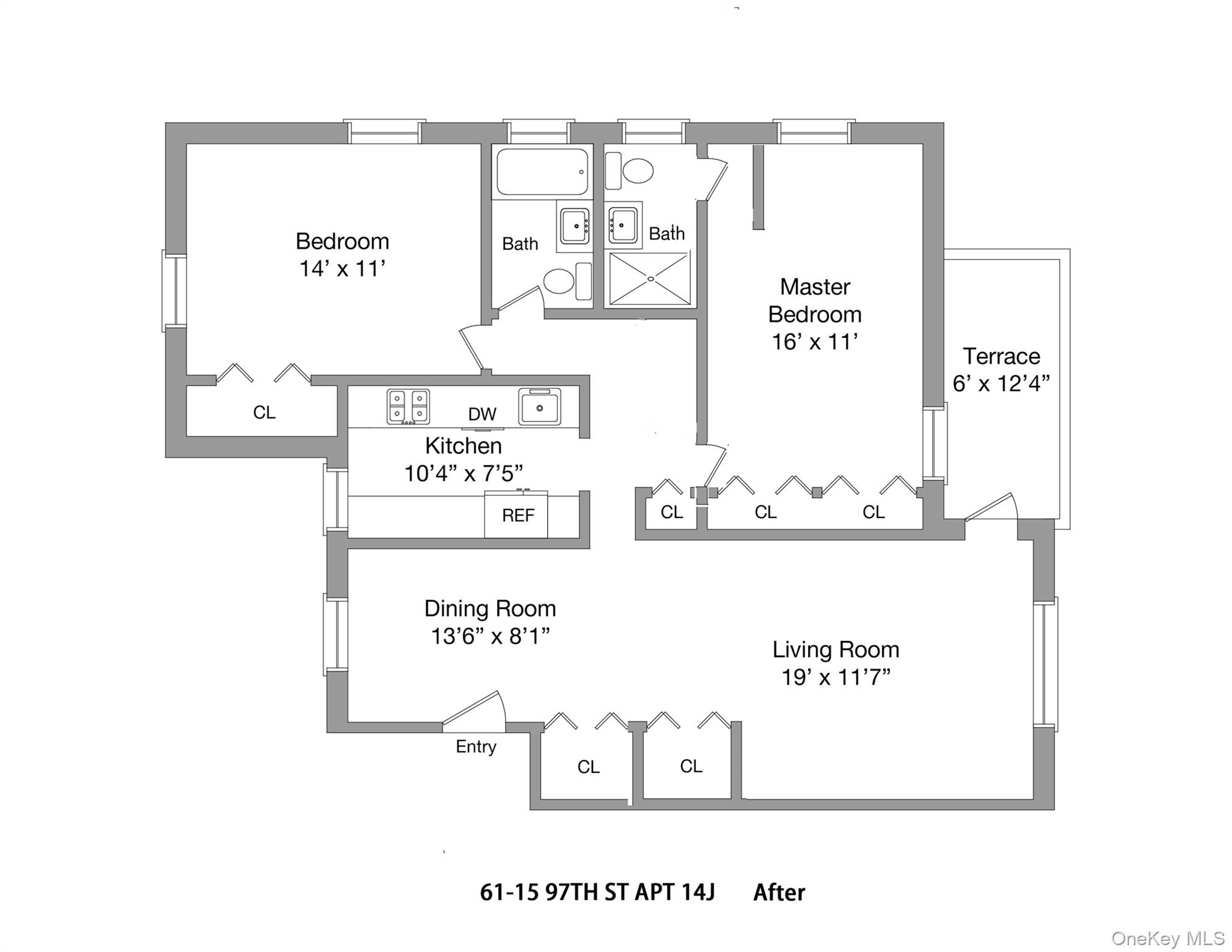 6115 97th Street # 14J, Rego Park, NY 11374