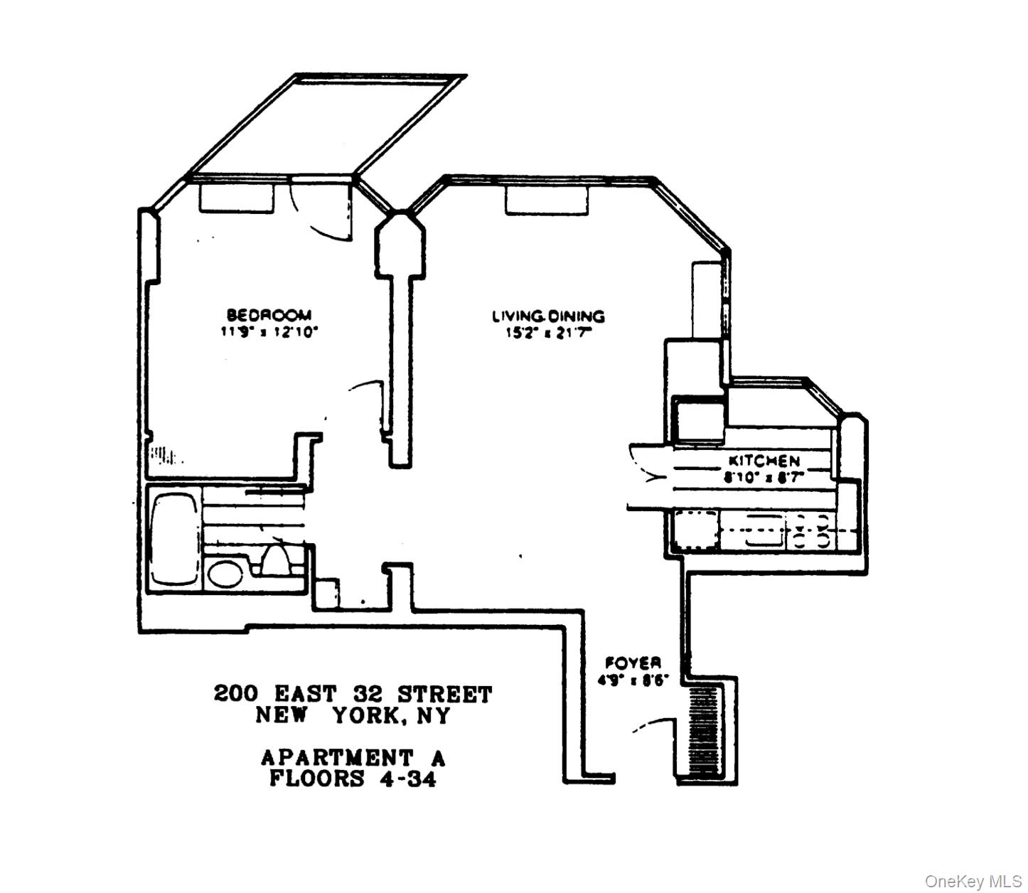 200 E 32nd Street # 32A, New York (Manhattan), NY 10016
