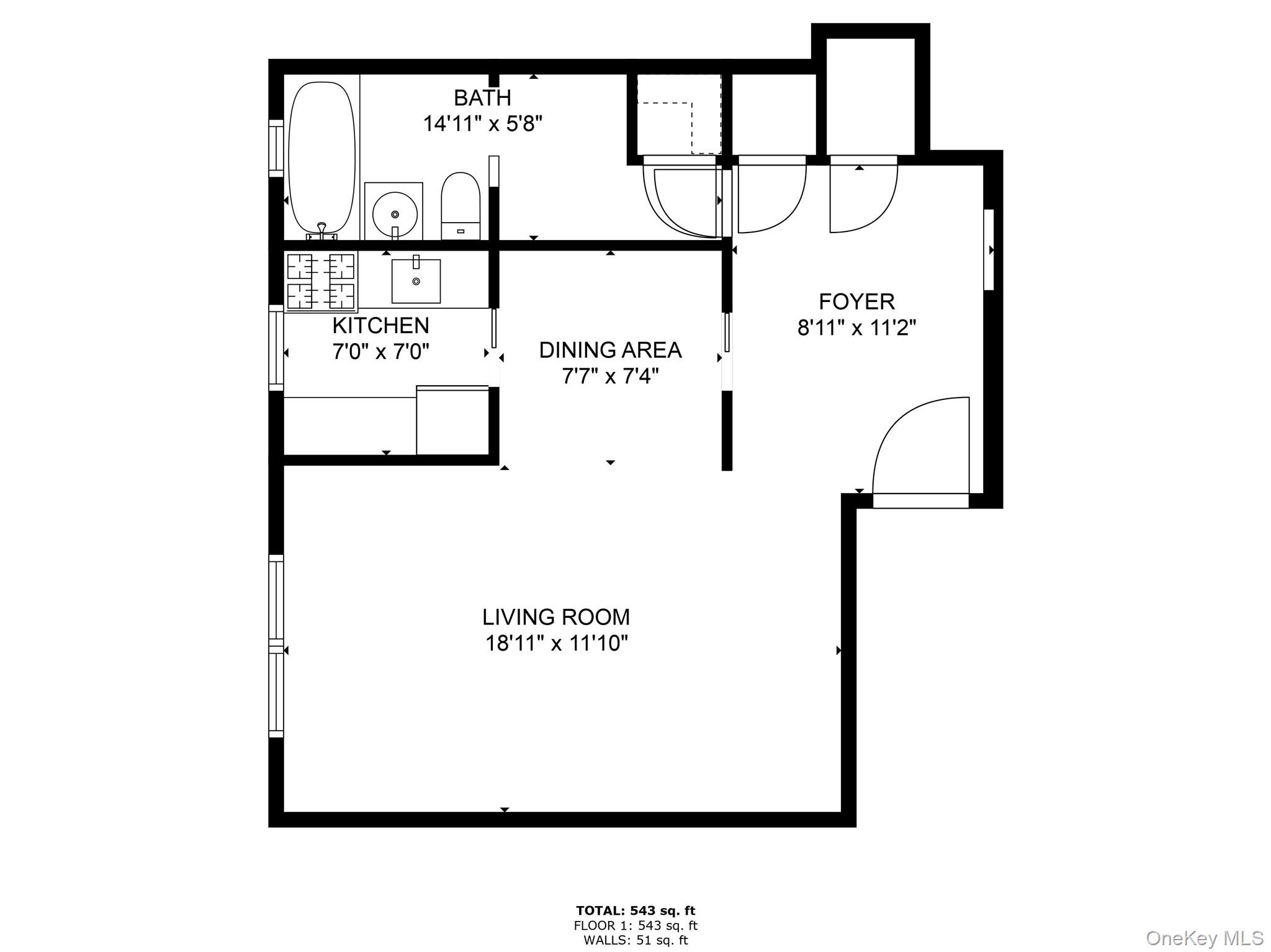99-45 67th Road # 620, Forest Hills, NY 11375