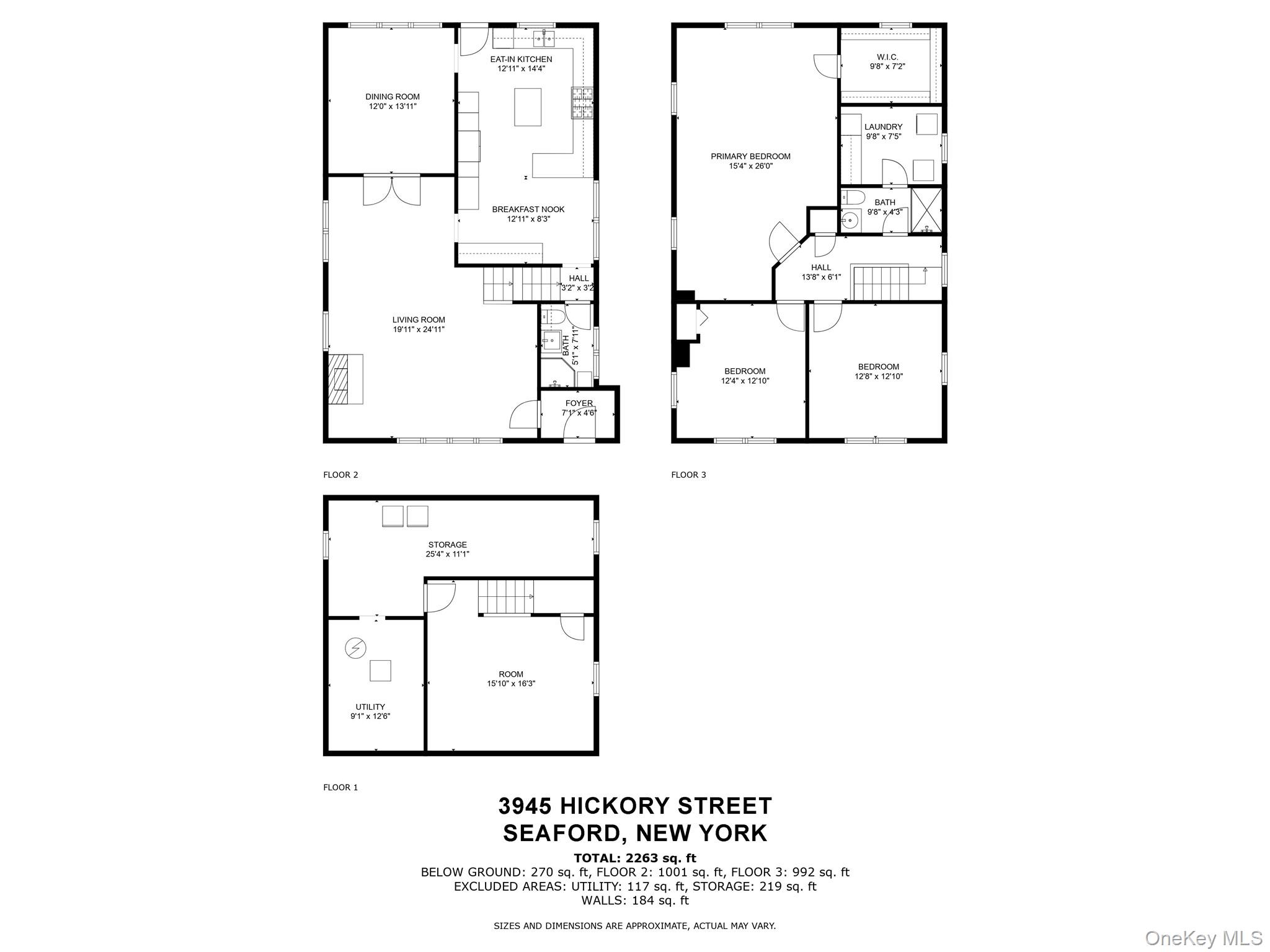 3945 Hickory Street, Seaford, NY 11783