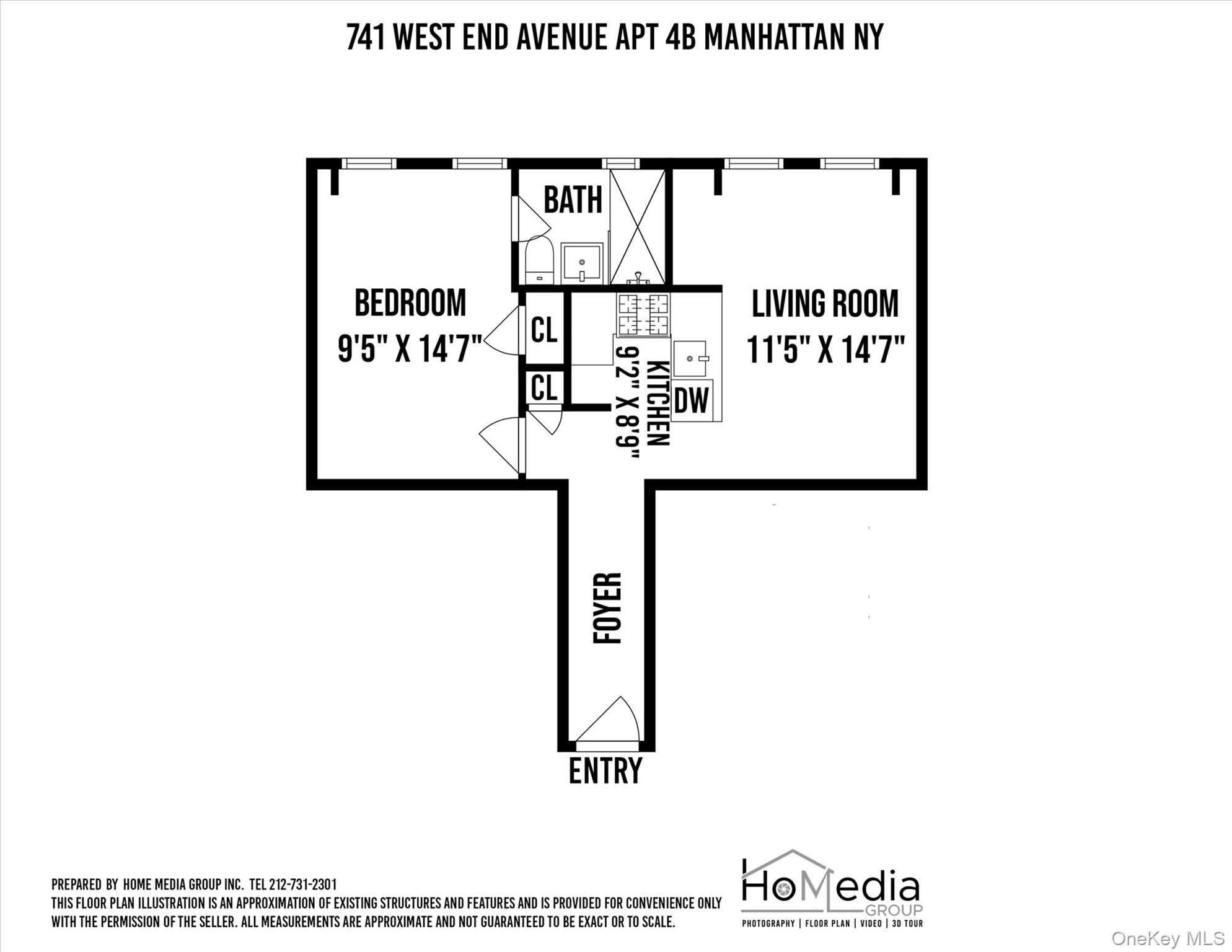 741 W End Avenue # 4B, New York (Manhattan), NY 10025