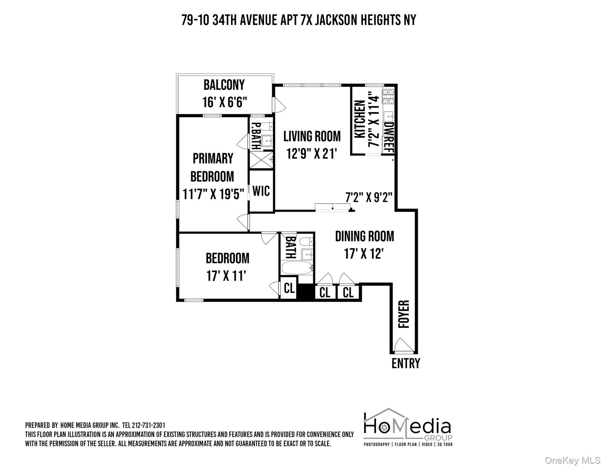 79-10 34th Avenue # 7X, Jackson Heights, NY 11372