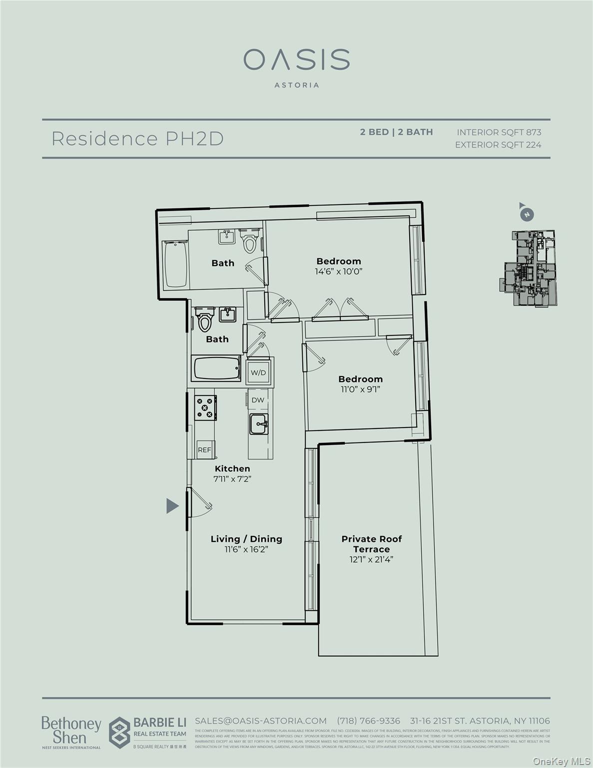 31-16 21st Street # PH2D, Astoria, NY 11106