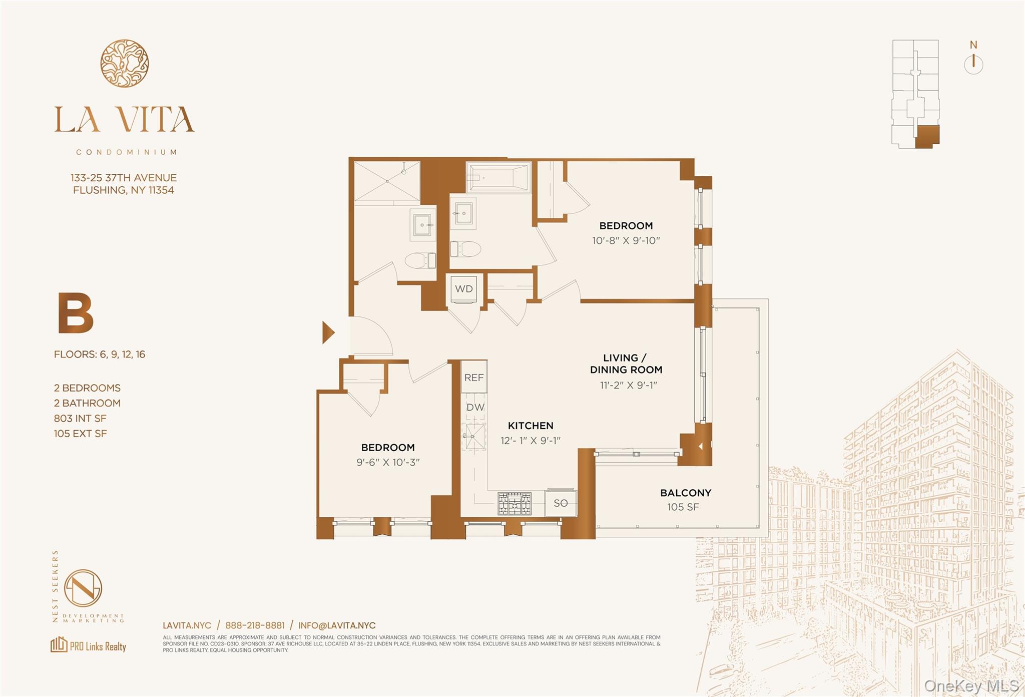 133-25 37 Avenue # 15B, Flushing, NY 11354