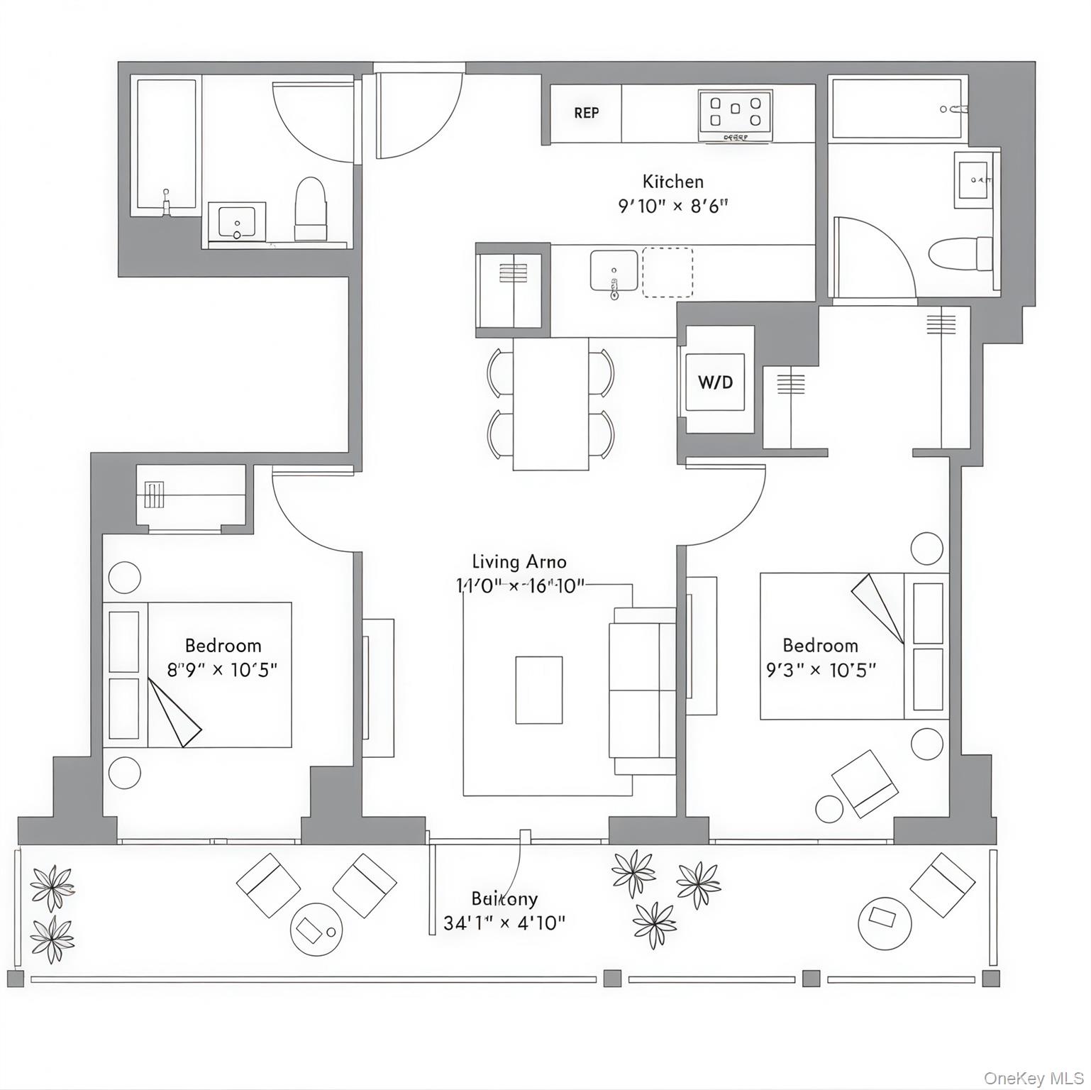 131-02A 40th Road # 12G, Flushing, NY 11354