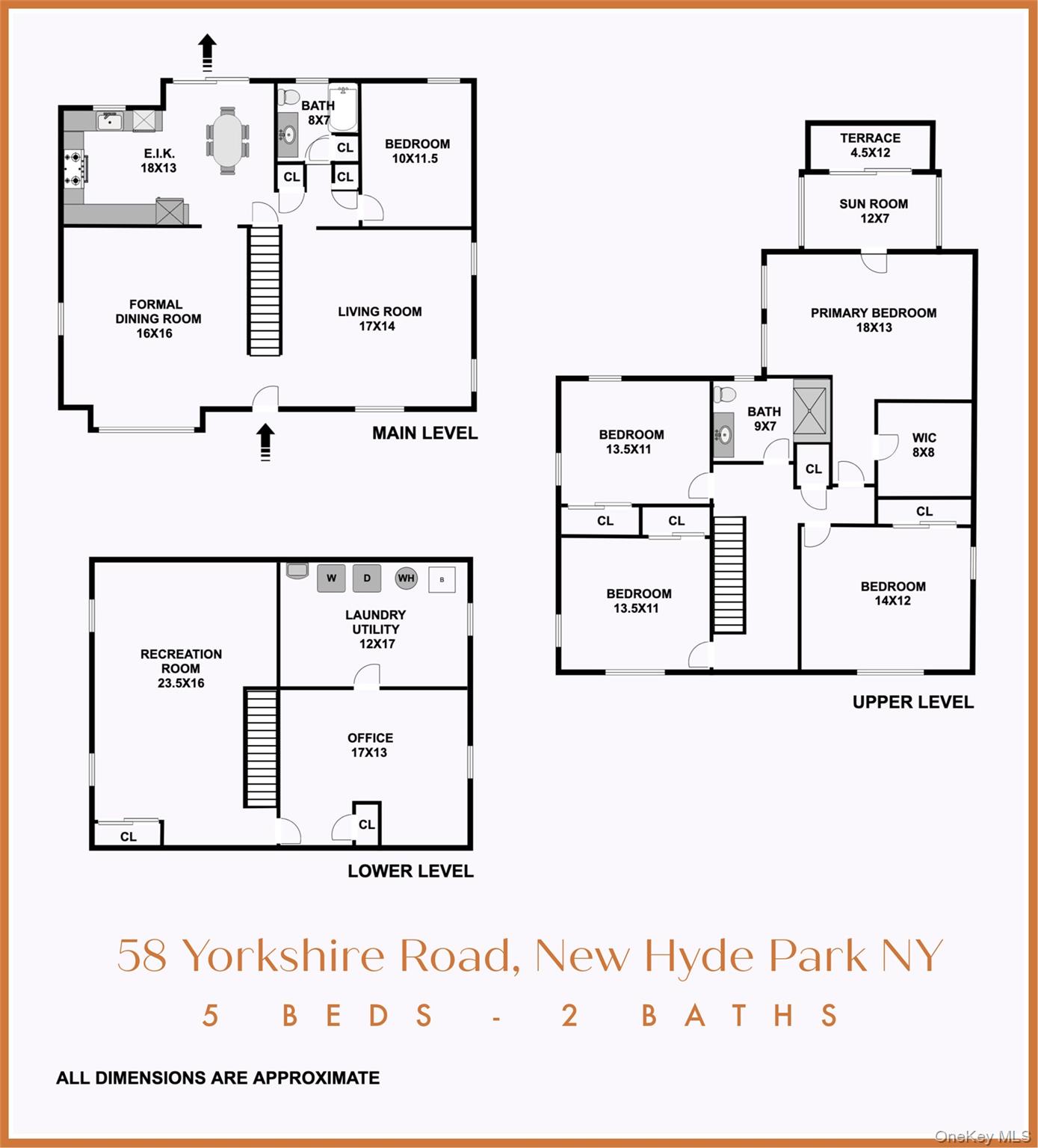 58 YORKSHIRE Road, New Hyde Park, NY 11040