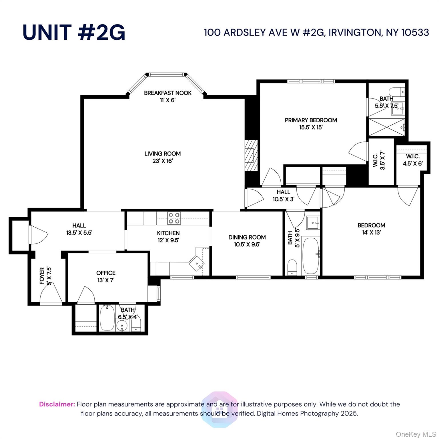 100 W Ardsley Avenue # 2G, Ardsley-on-Hudson, NY 10503