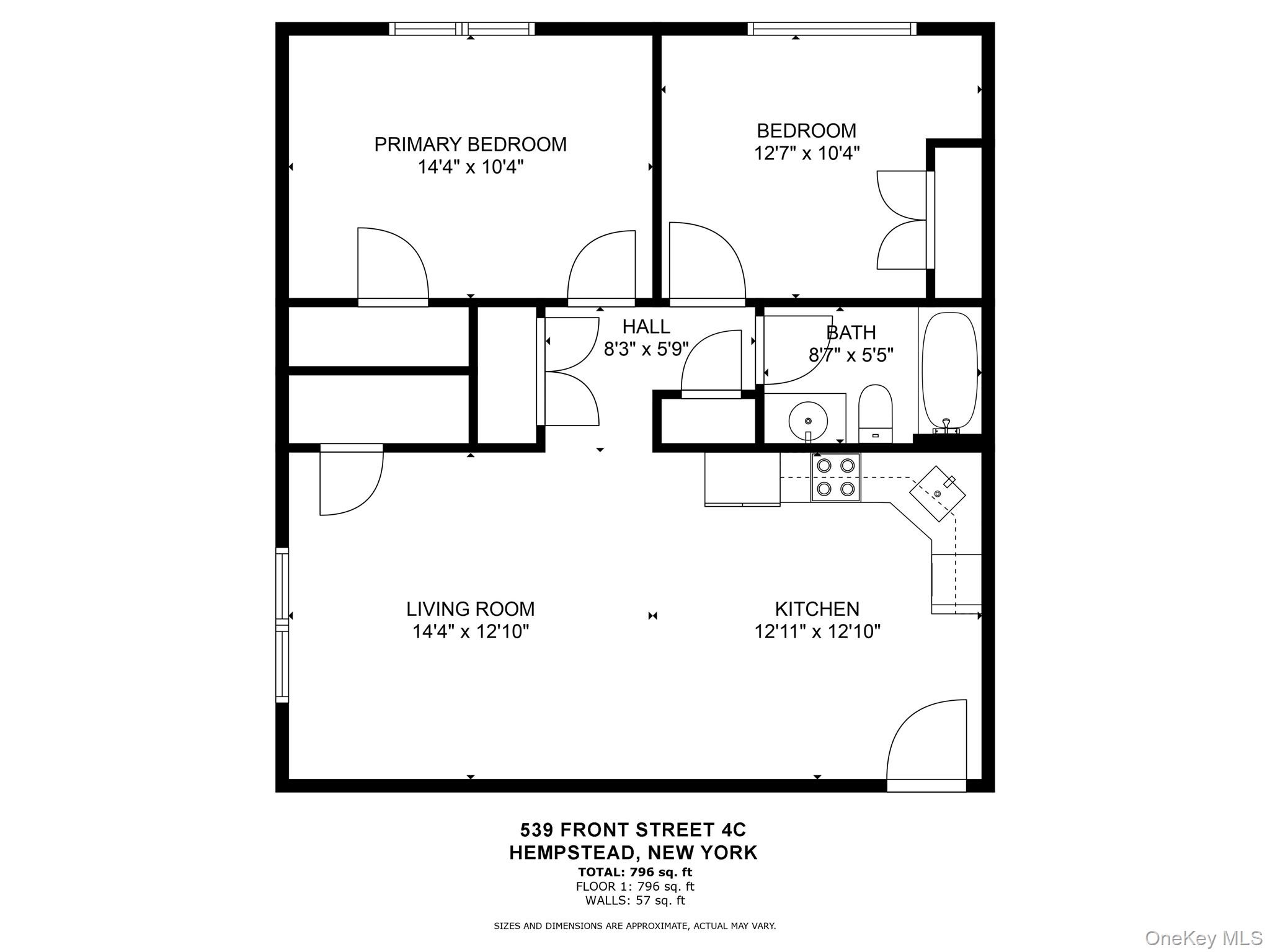 539 Front Street # 3D, Hempstead, NY 11550