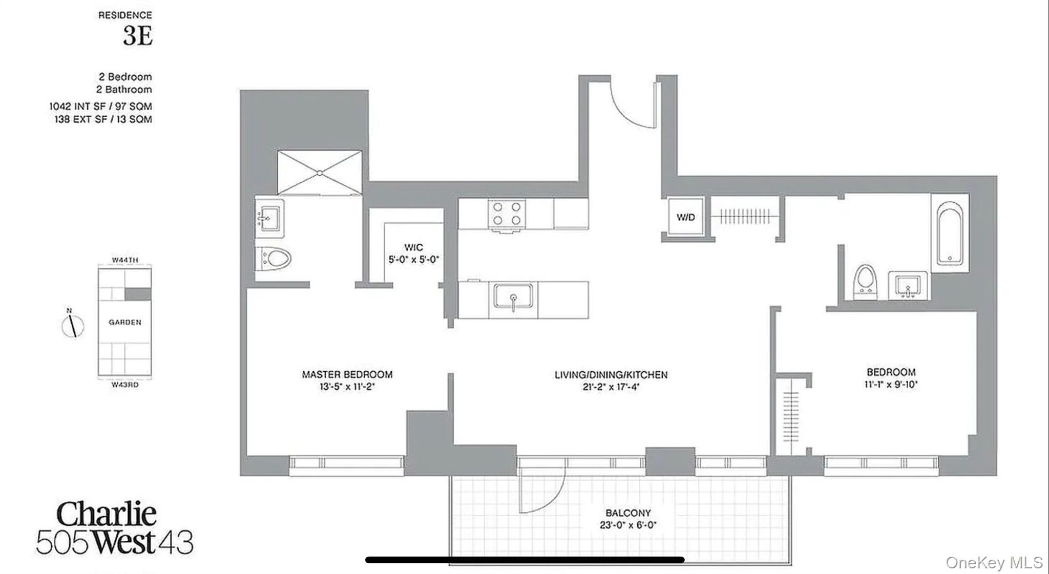 505 W 43rd Street # 3E, New York (Manhattan), NY 10036