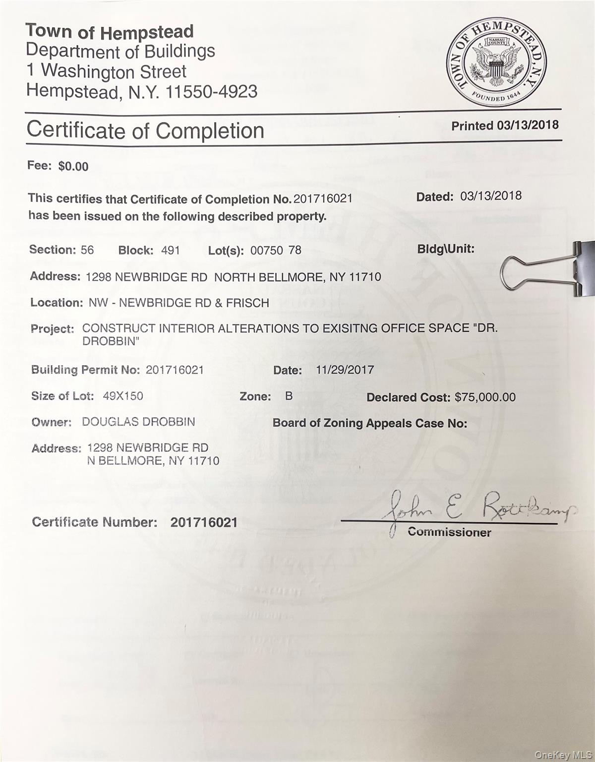 1298 Newbridge Road, Bellmore, NY 11710