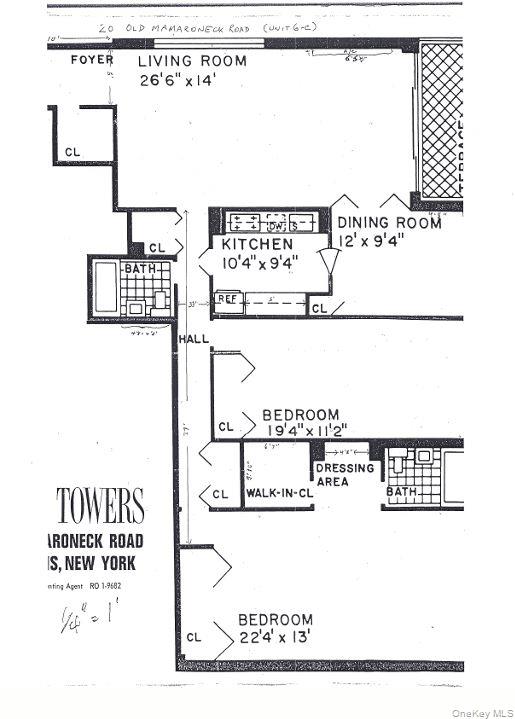 20 Old Mamaroneck Road # 6C, White Plains, NY 10605