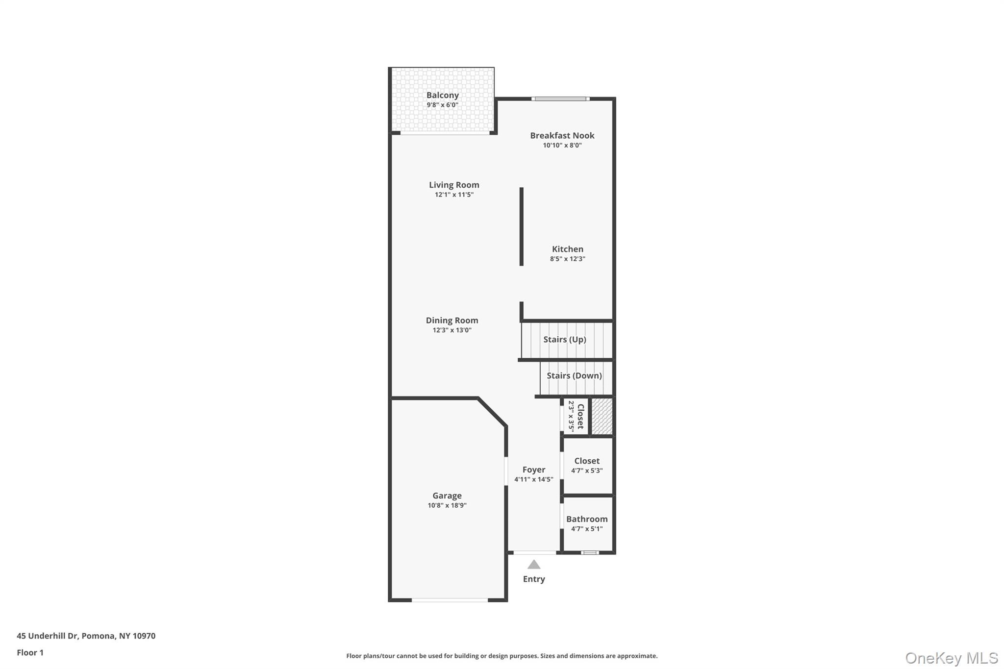 45 Underhill Drive, Pomona, NY 10970