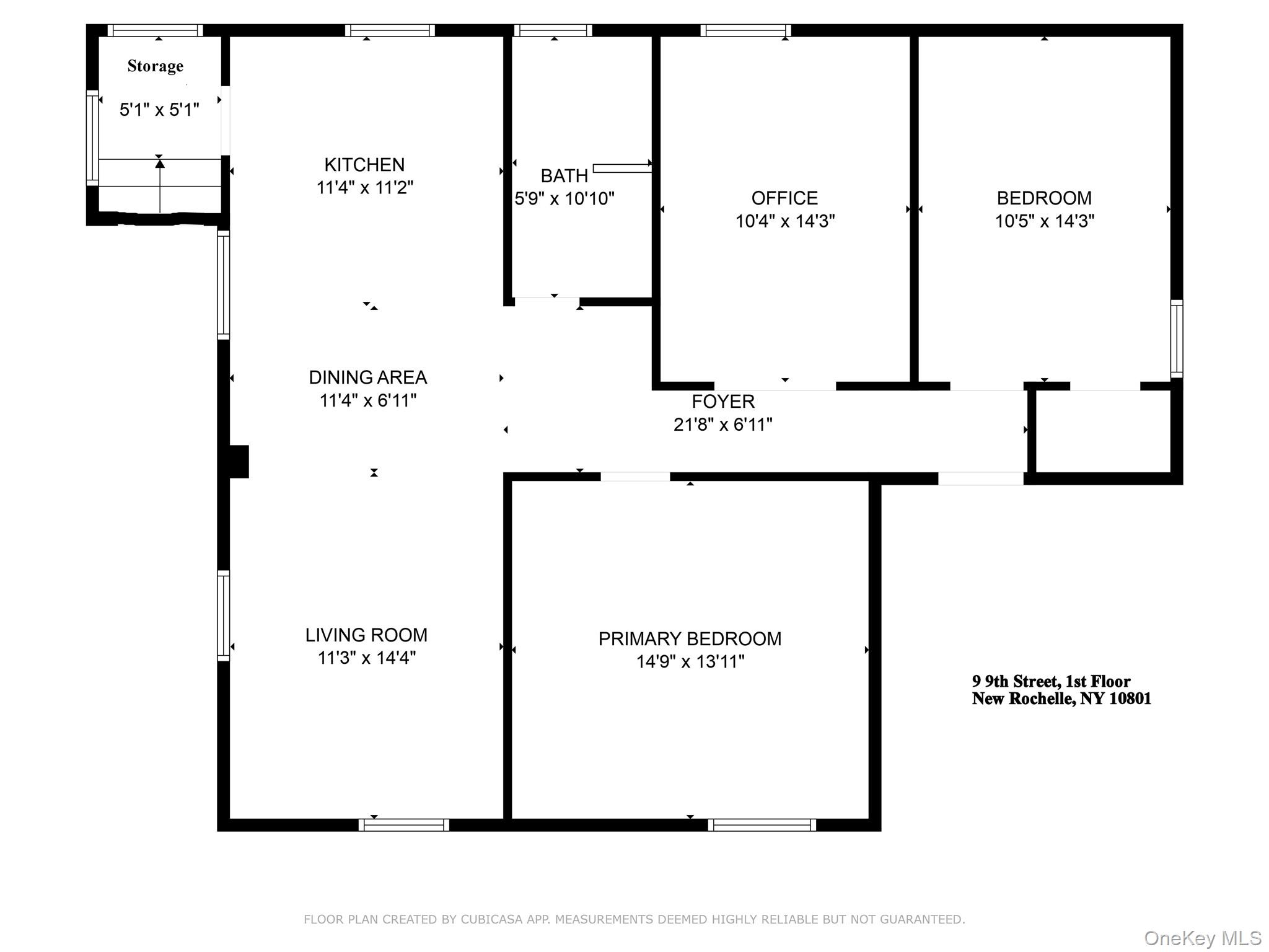 9 9th Street # 1st Floor, New Rochelle, NY 10801