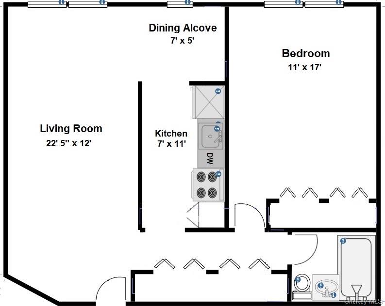 241-20 NORTHERN BOULEVARD # 3H, Douglaston, NY 11362