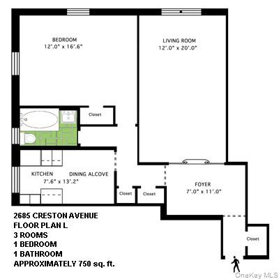 2685 Creston Avenue # 2-L, Bronx, NY 10468