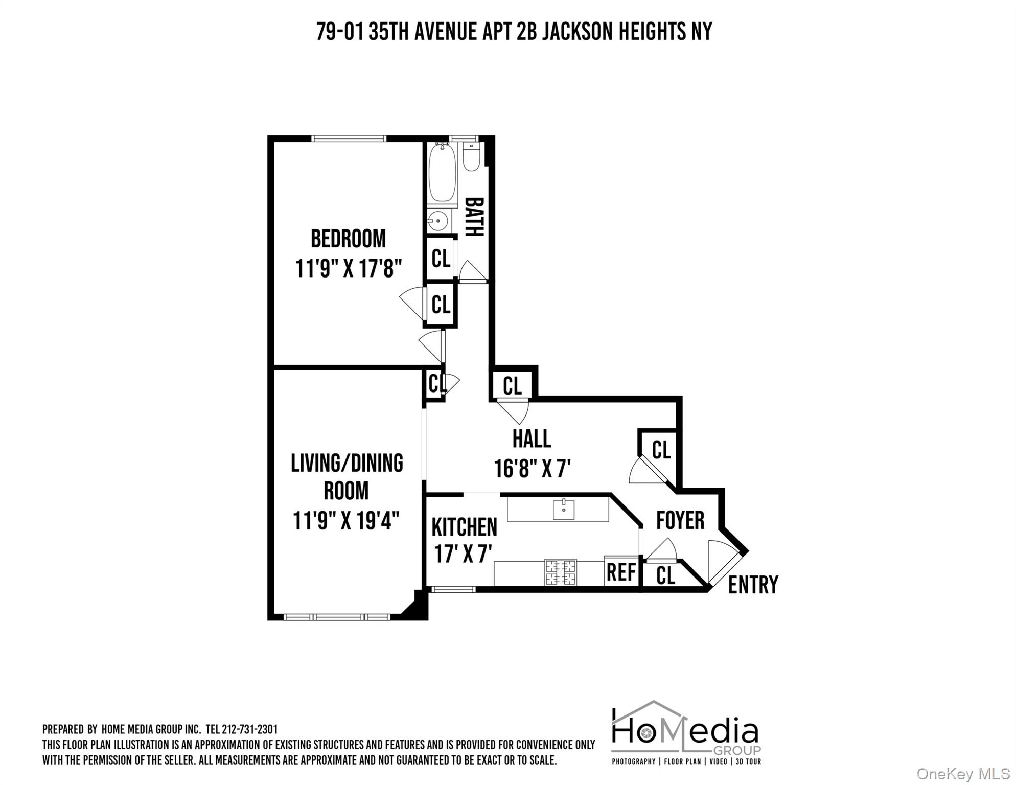 79-01 35th Avenue # 2B, Jackson Heights, NY 11372