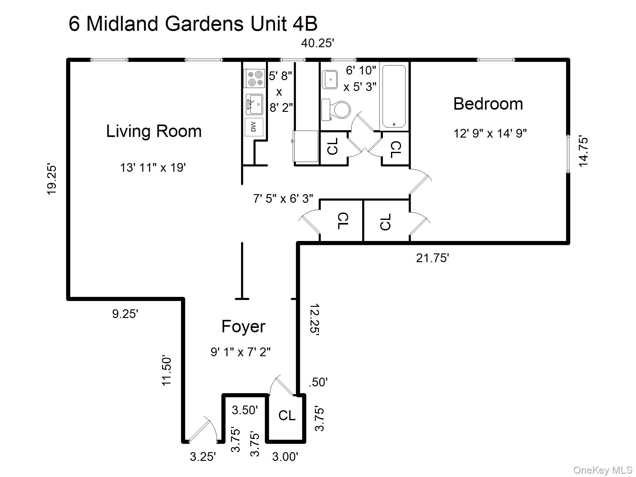 6 Midland Gardens # 4B, Bronxville, NY 10708