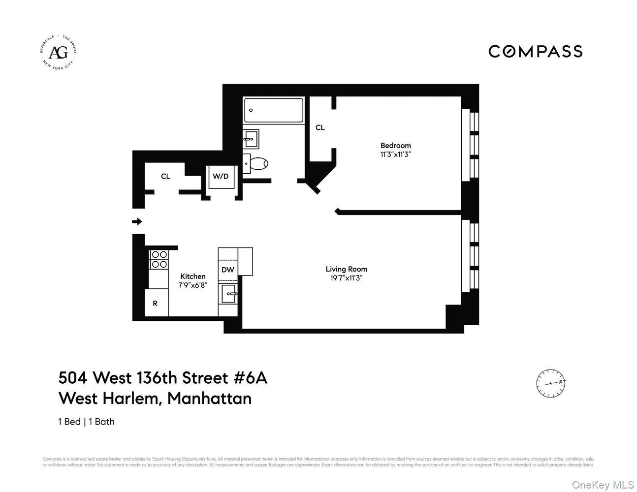 504 W 136th Street # 6A, New York (Manhattan), NY 10031