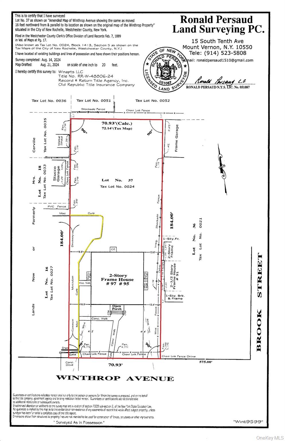 95-97 Winthrop Avenue, New Rochelle, NY 10801